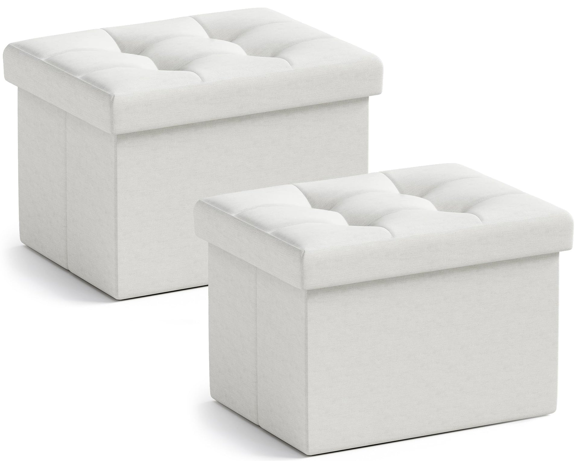 Small Rectangle Ottoman Set of 2