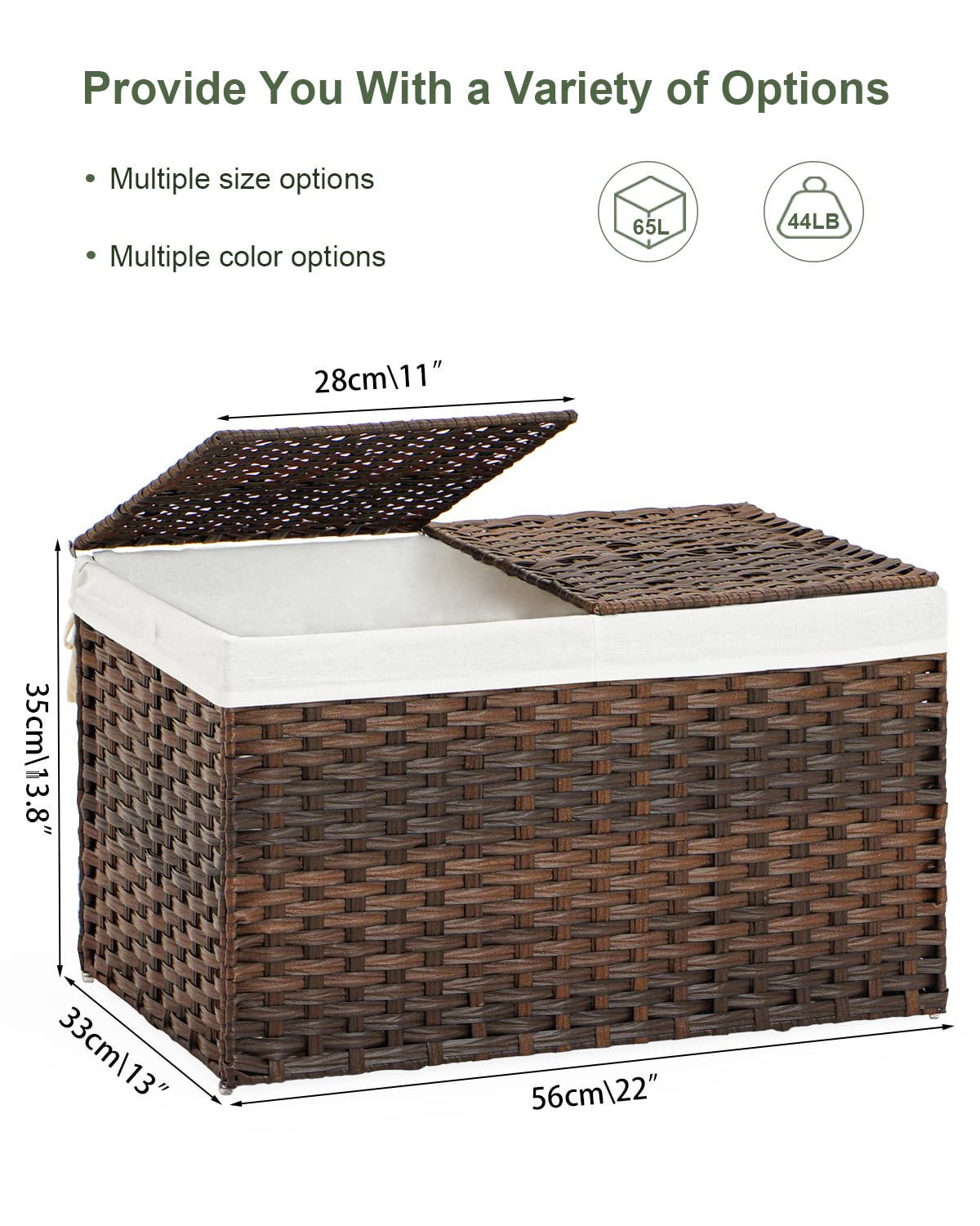 Storage Basket with Lid