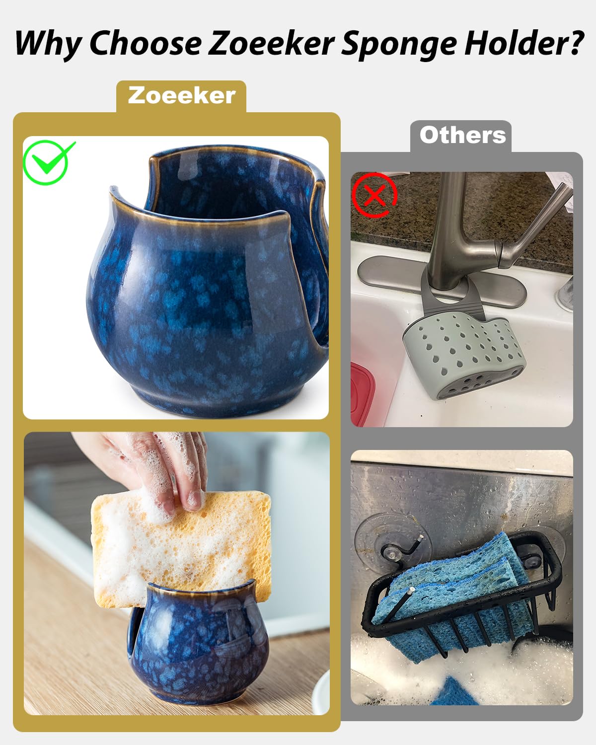 Ceramic Sponge Holder