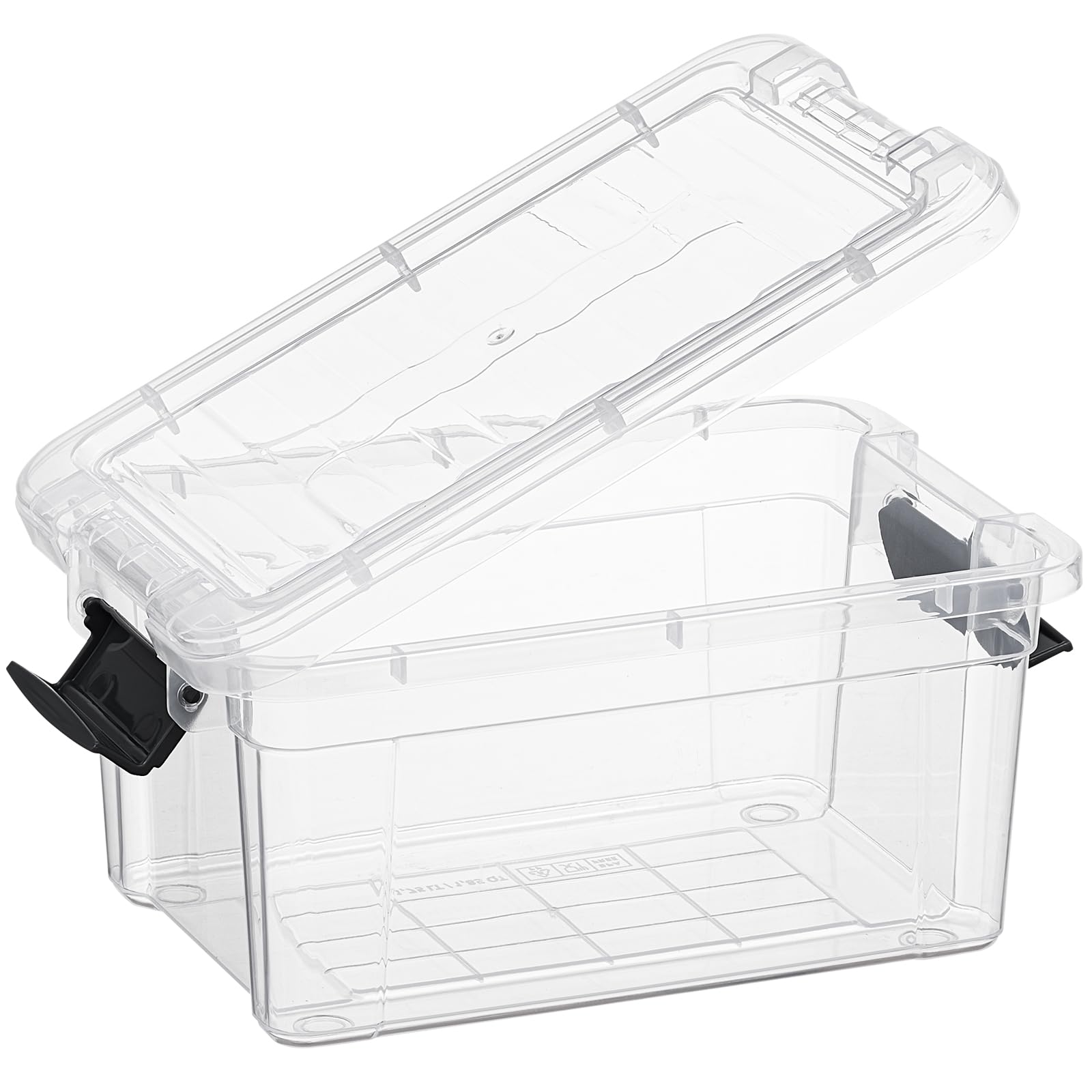 Storage Bins with Lids (4 Count)