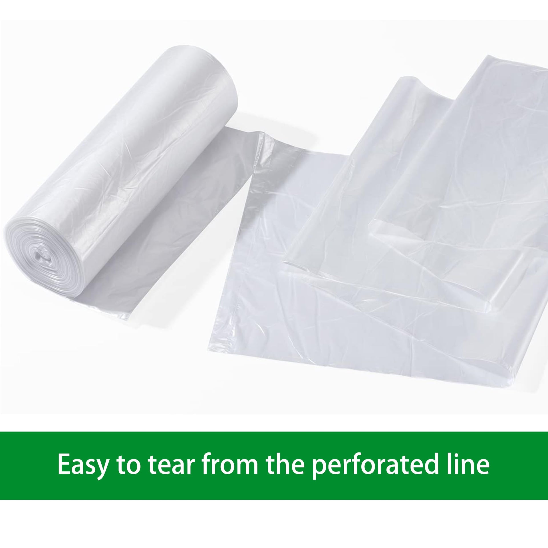 55 Gallon Clear Trash Can Liners (200 Count)