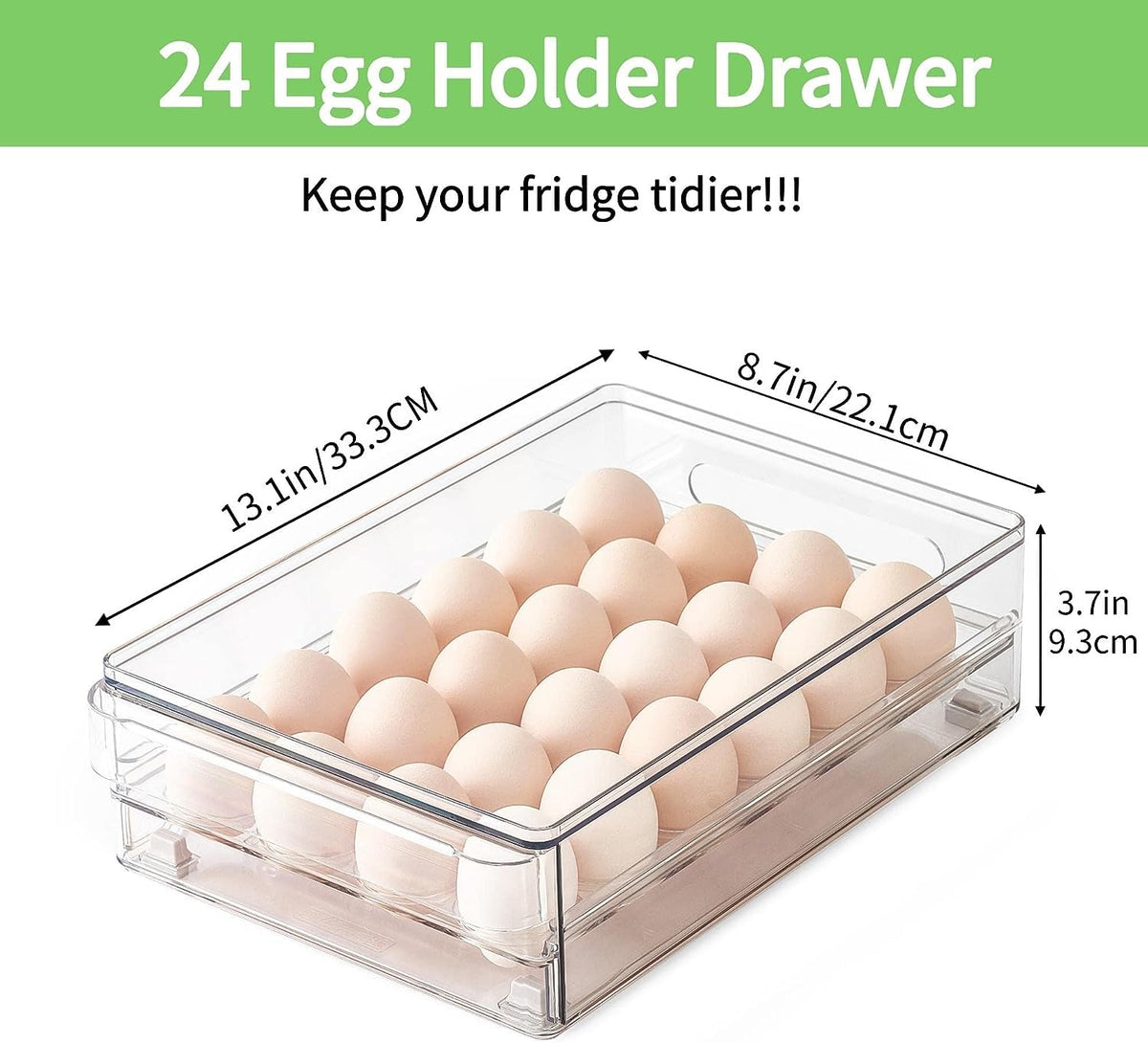 Egg Holder for Refrigerator (2 Count)