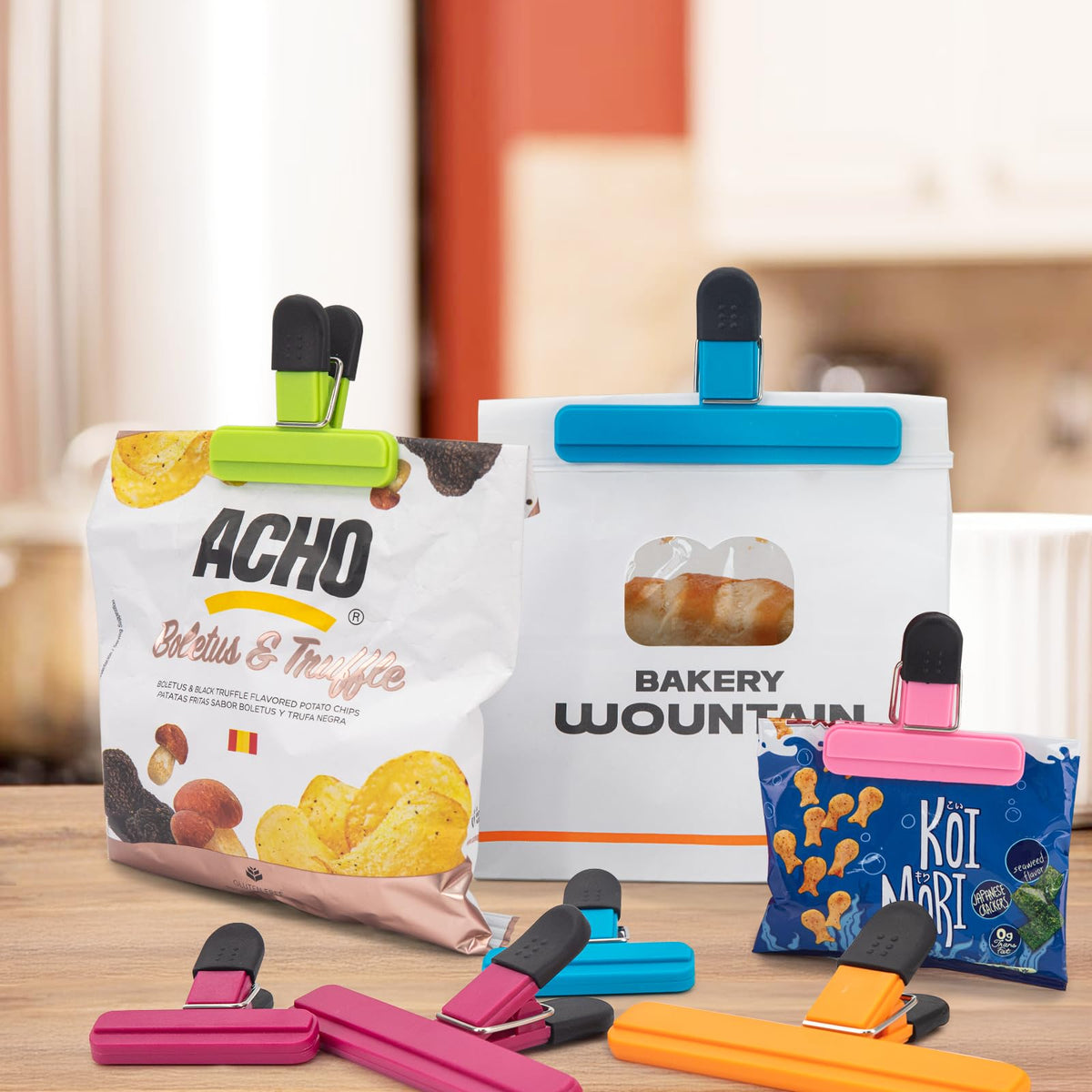 28 Pcs Chip Bag Clips (28 Count)