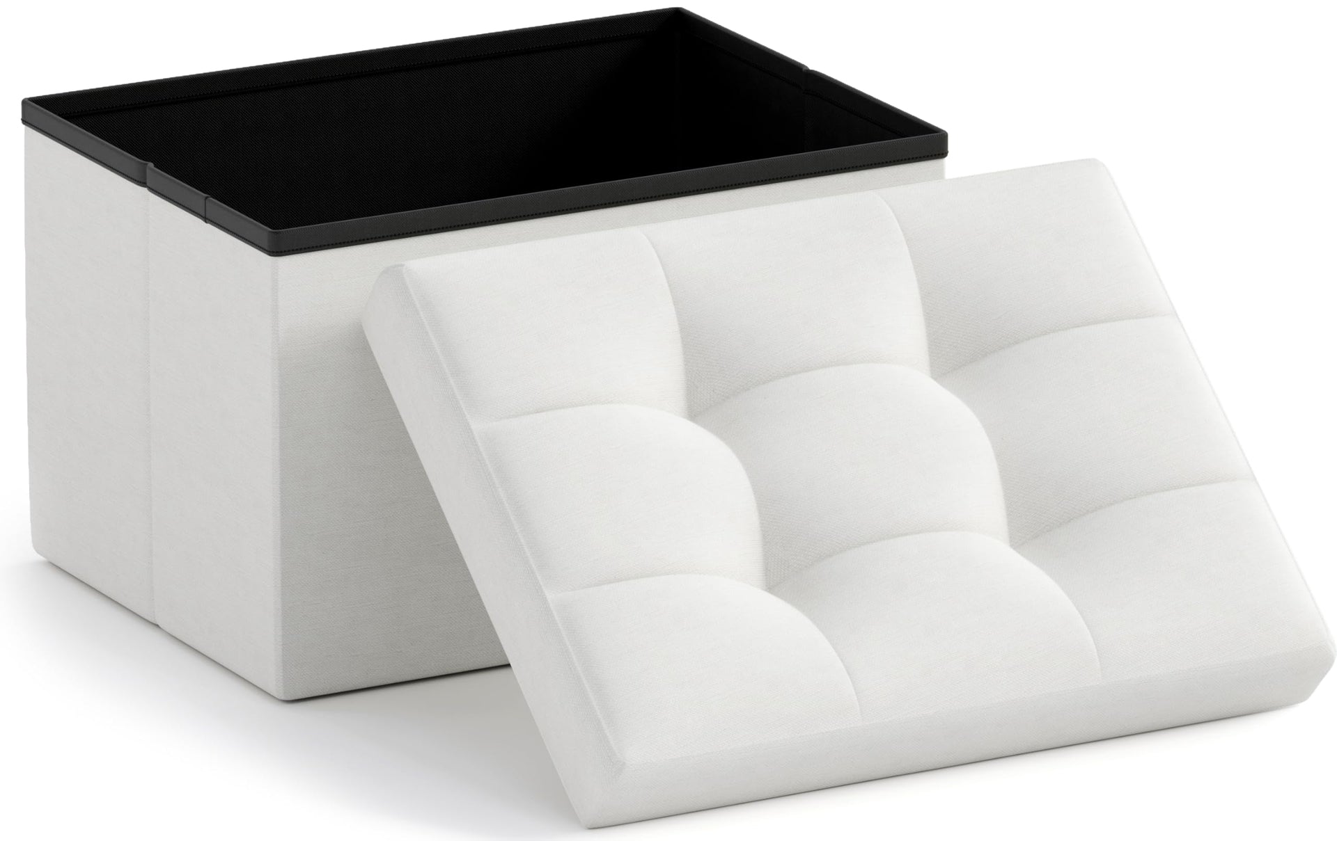 Small Rectangle Storage Ottoman