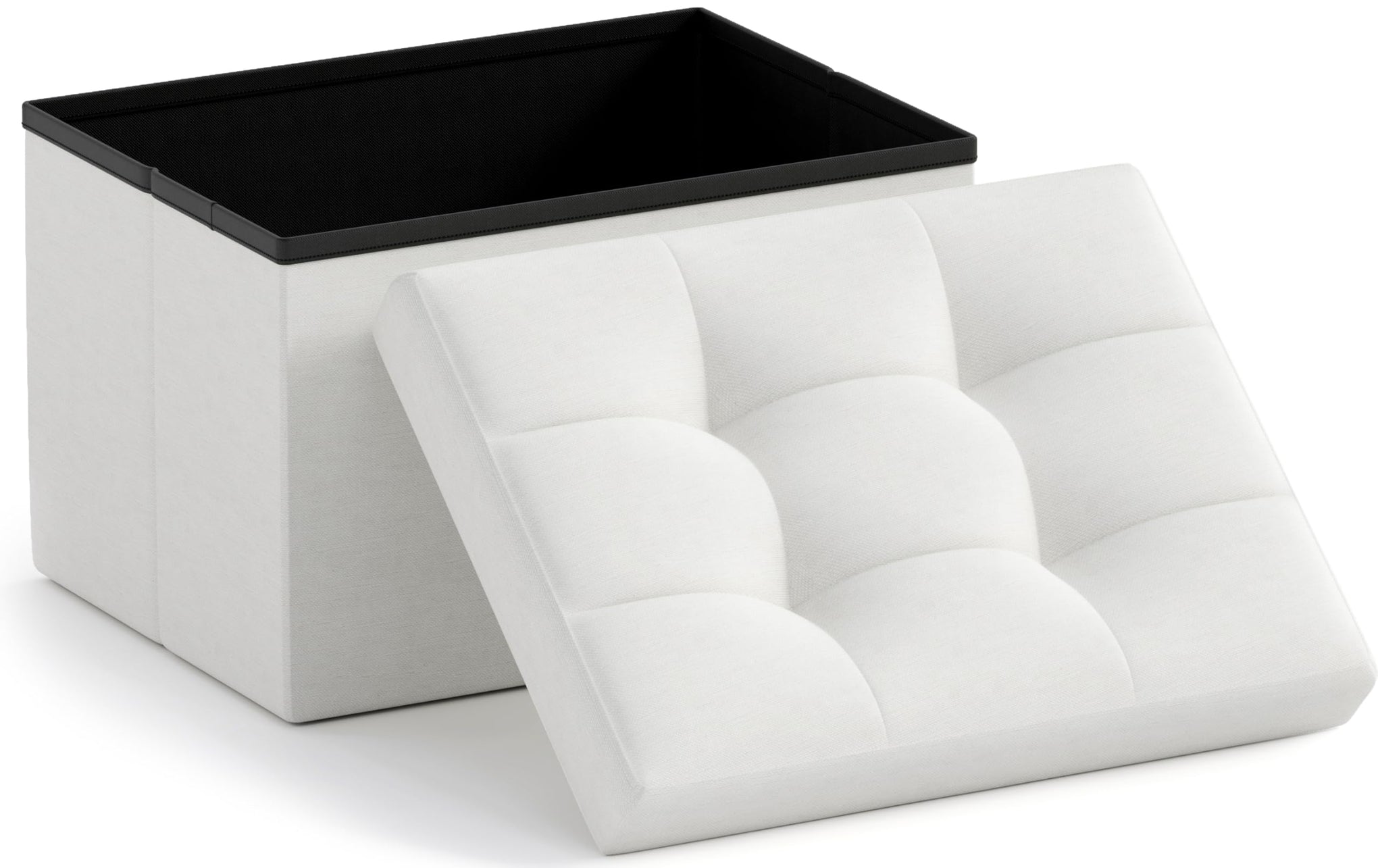 Small Rectangle Storage Ottoman