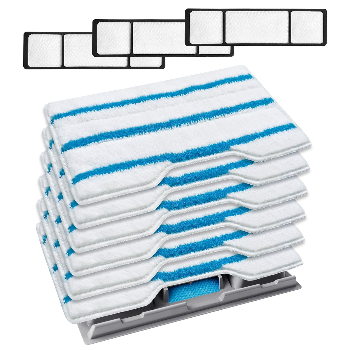 Reusable Mop Replacement Pads Compatible with Shark Vac Mop VM252
