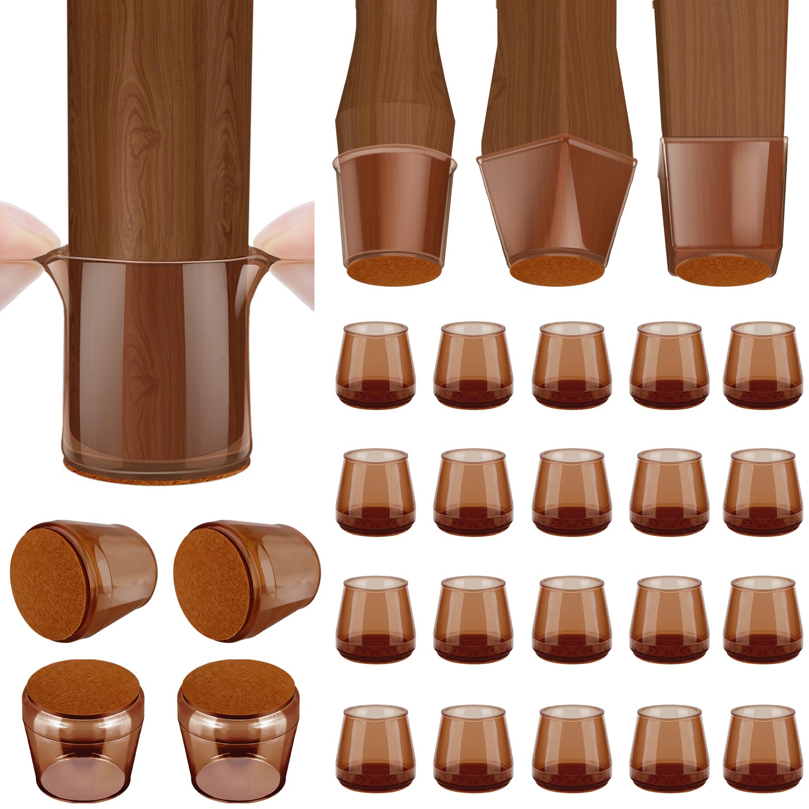 Silicone Chair Leg Floor Protectors