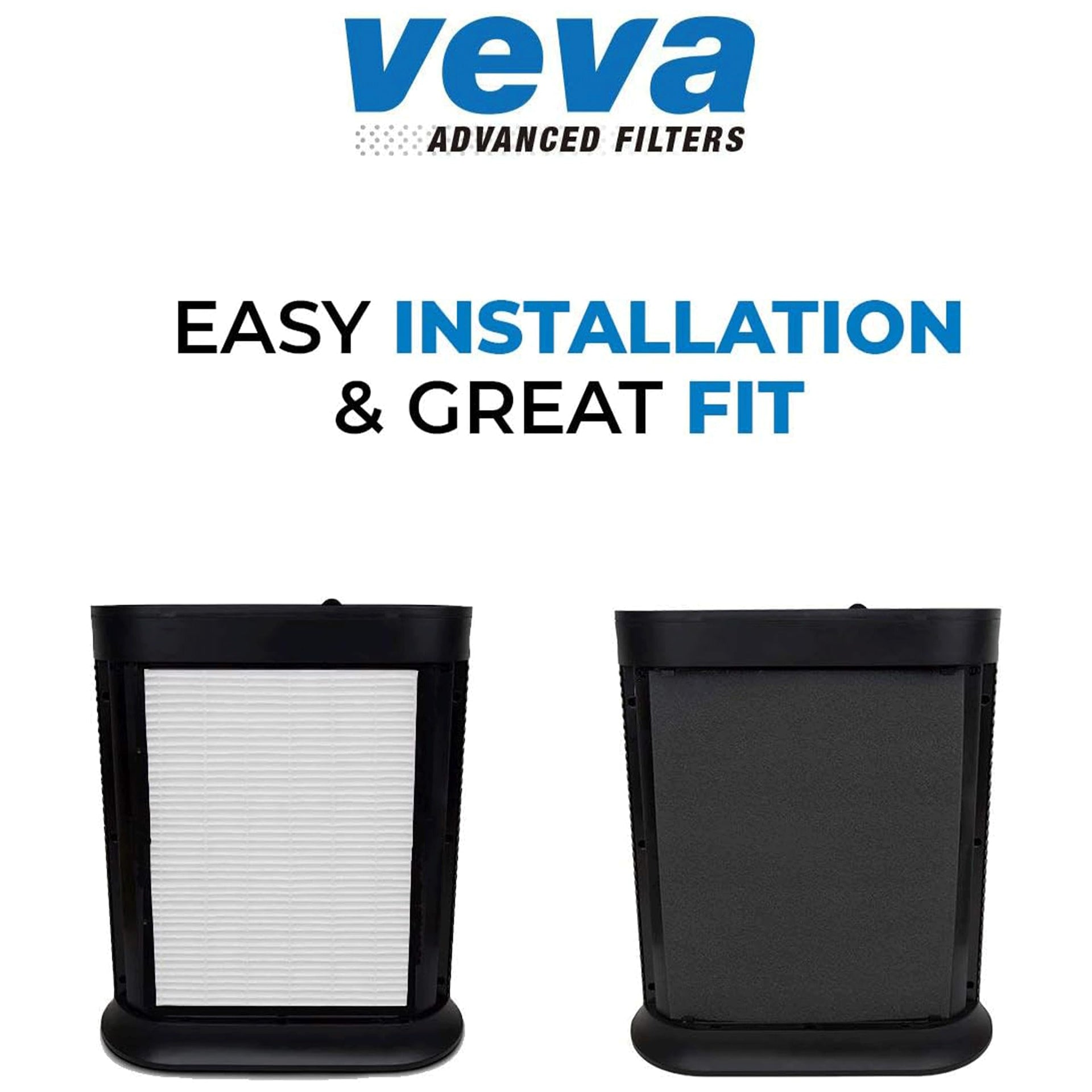 HPA100 Replacement Filters for Honeywell Air Purifier (2 Count)