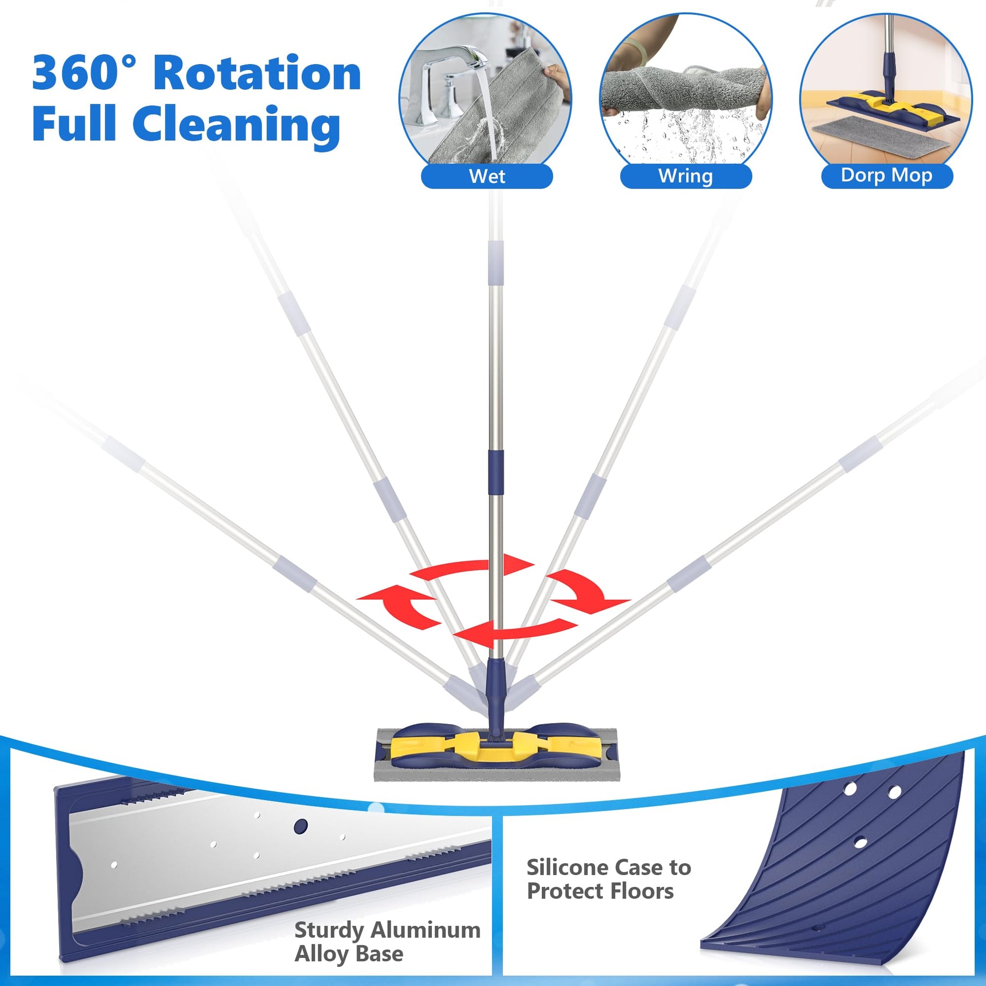 Microfiber Mops for Floor Cleaning