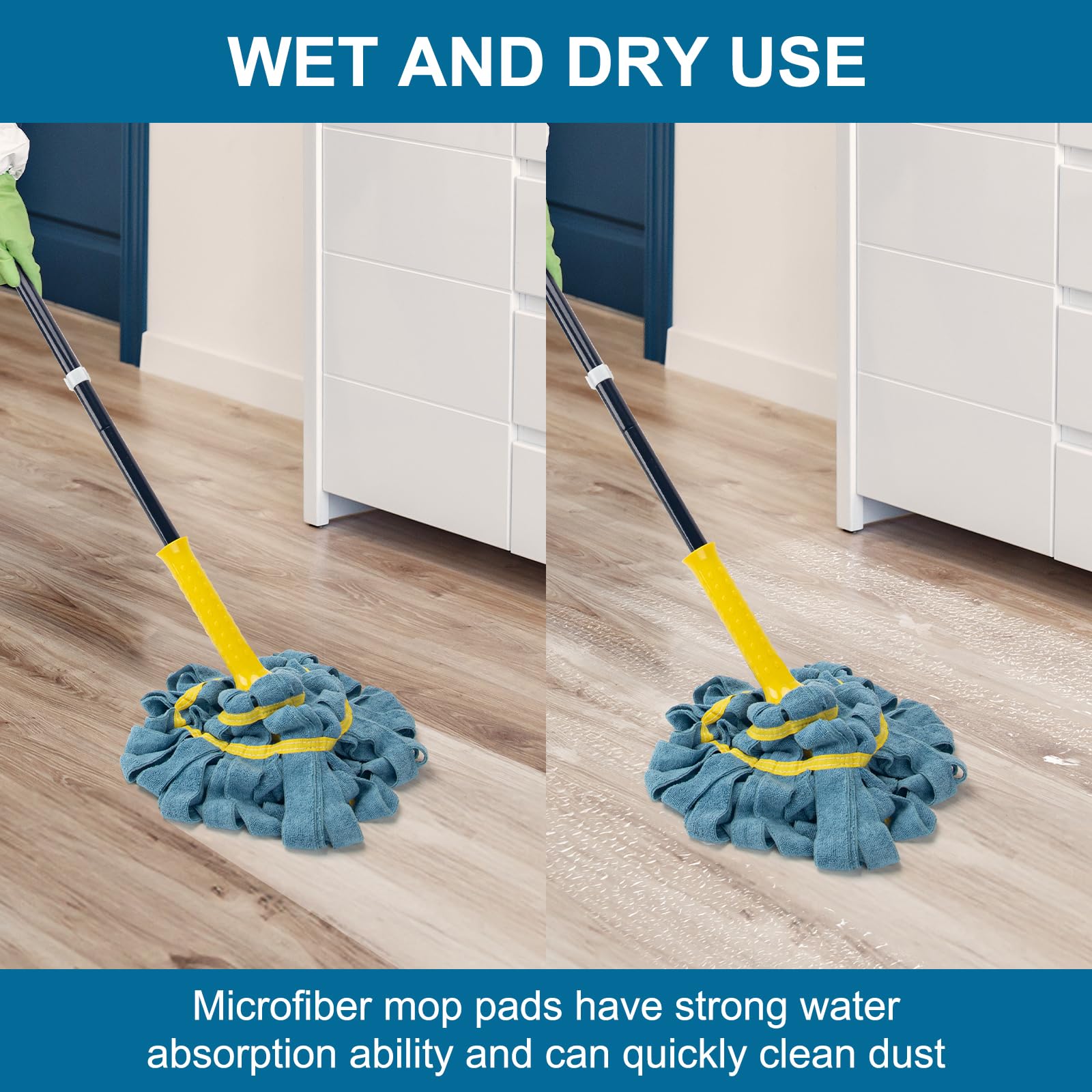Self Wringing Twist Mop for Floor Cleaning