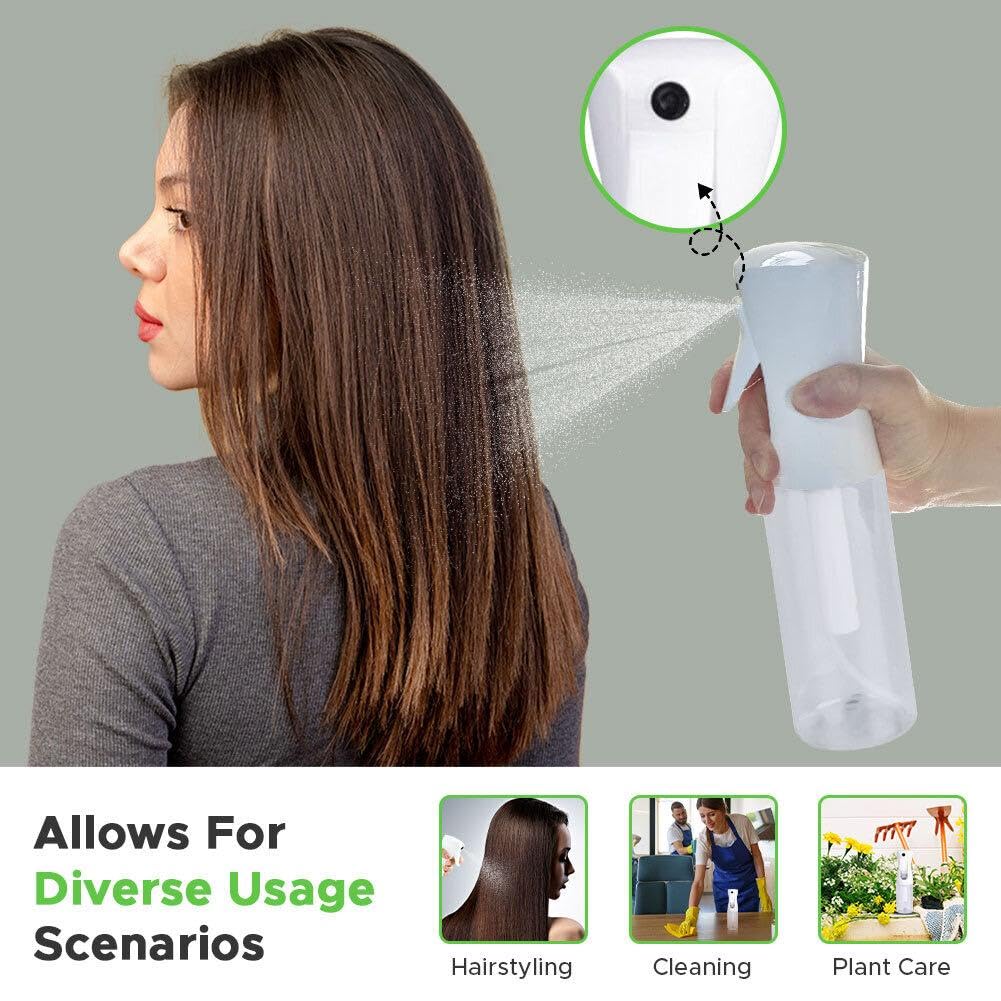 Continuous Spray Bottle for Hair (2 Count)