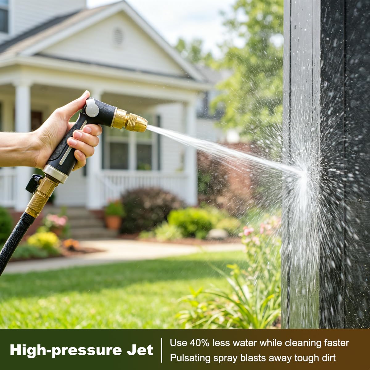 Metal Thumb Control Adjustable Nozzle