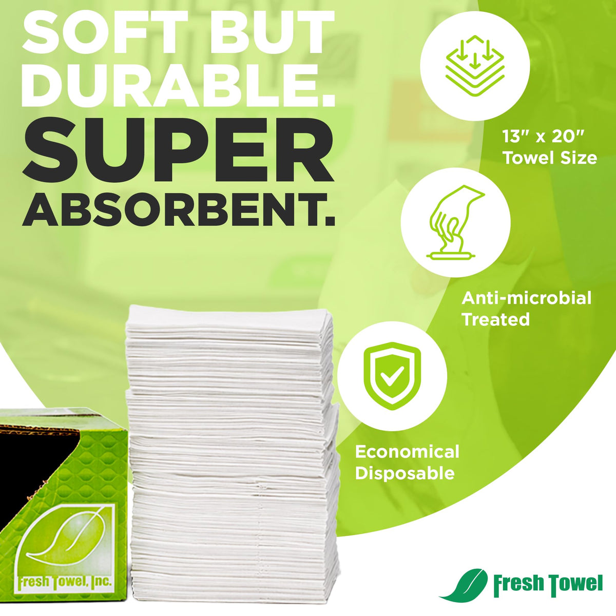 Fresh Towel Foodservice Wipes (150 Count)