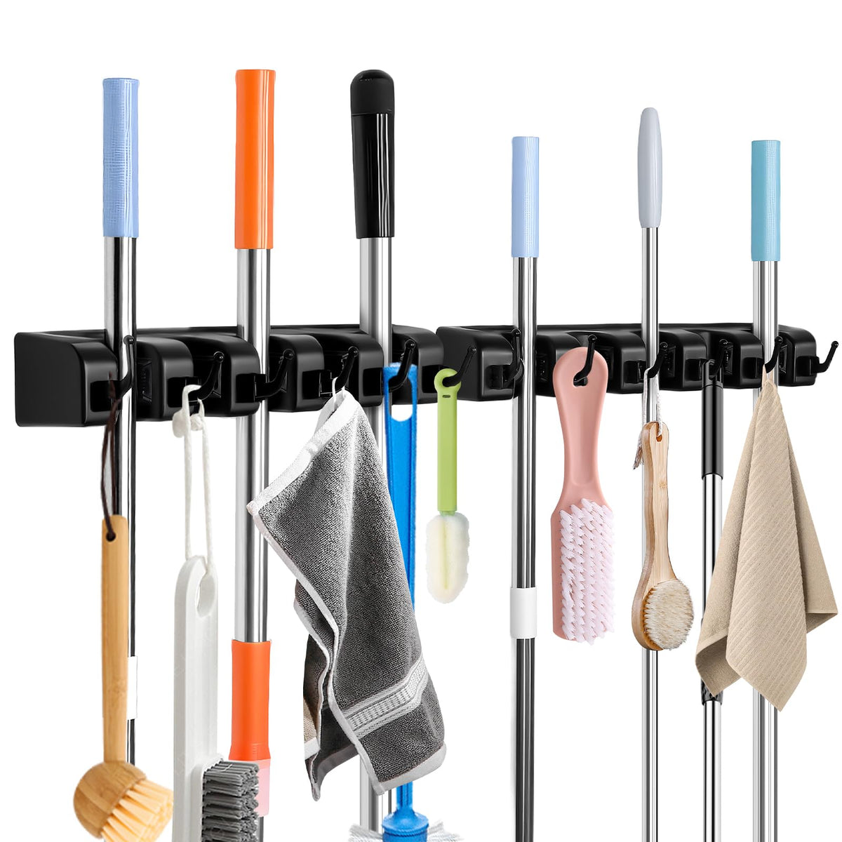 Broom and Mop Holder (2 Count)