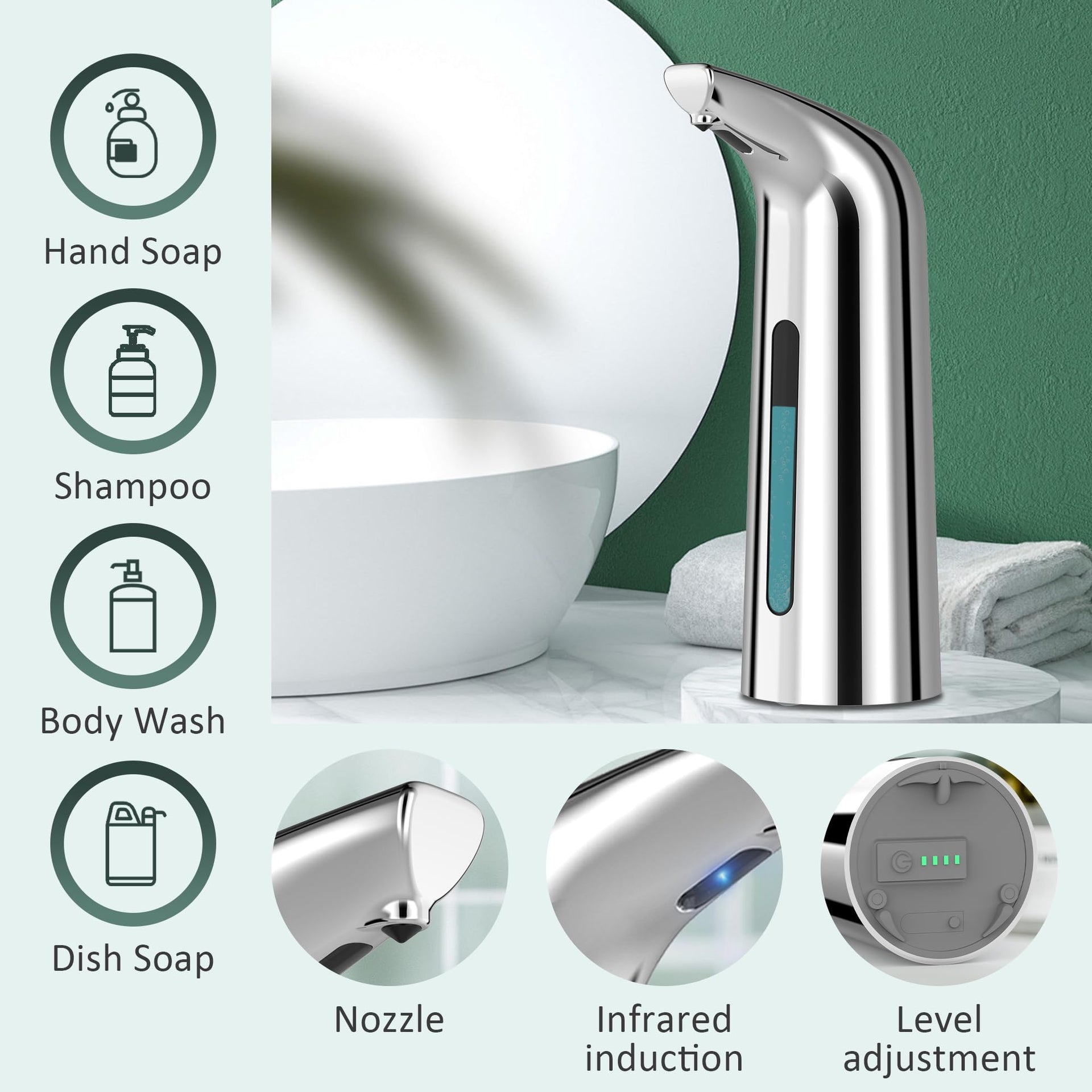 Automatic Liquid Soap Dispenser
