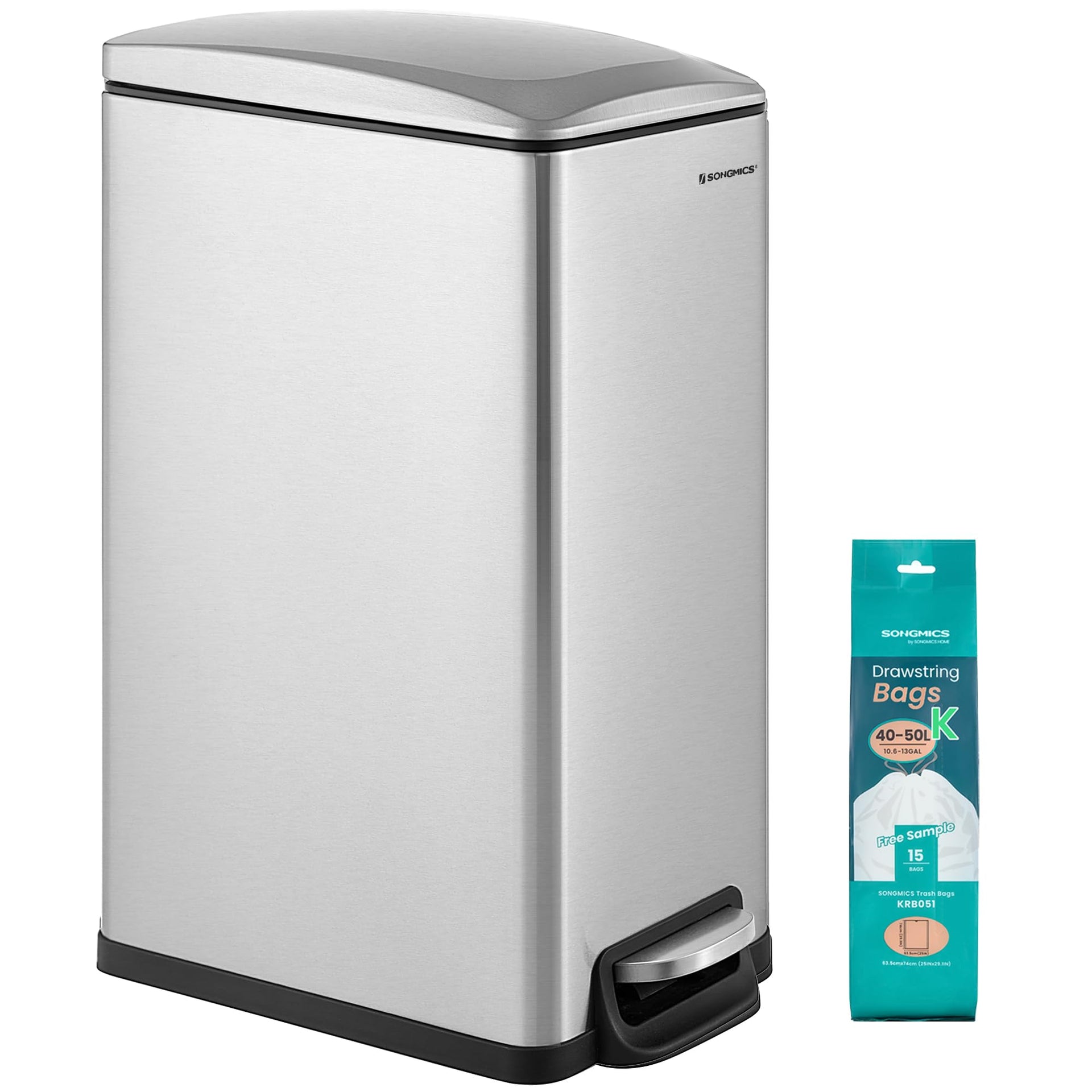 Slim Trash Can