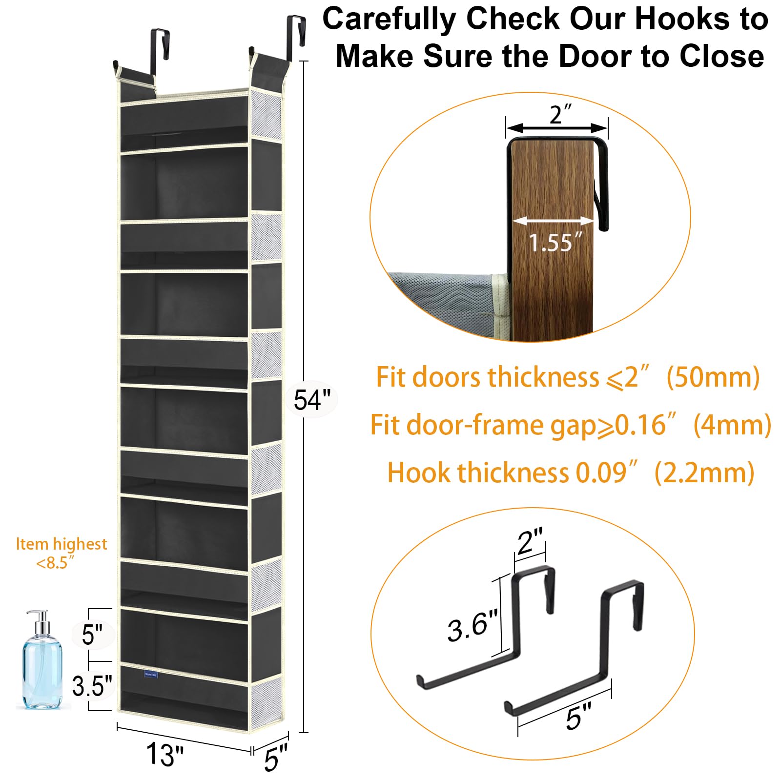 Over The Door Hanging Organizer 6