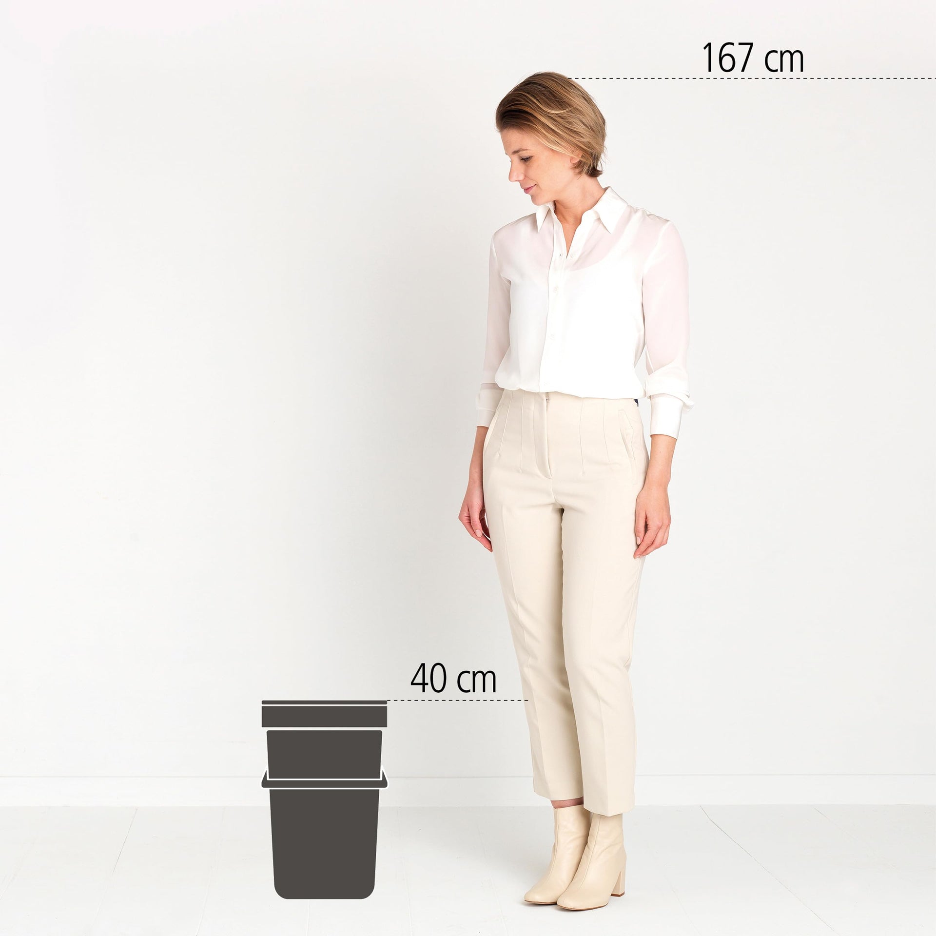 Sort & Go Kitchen Recycling Bin