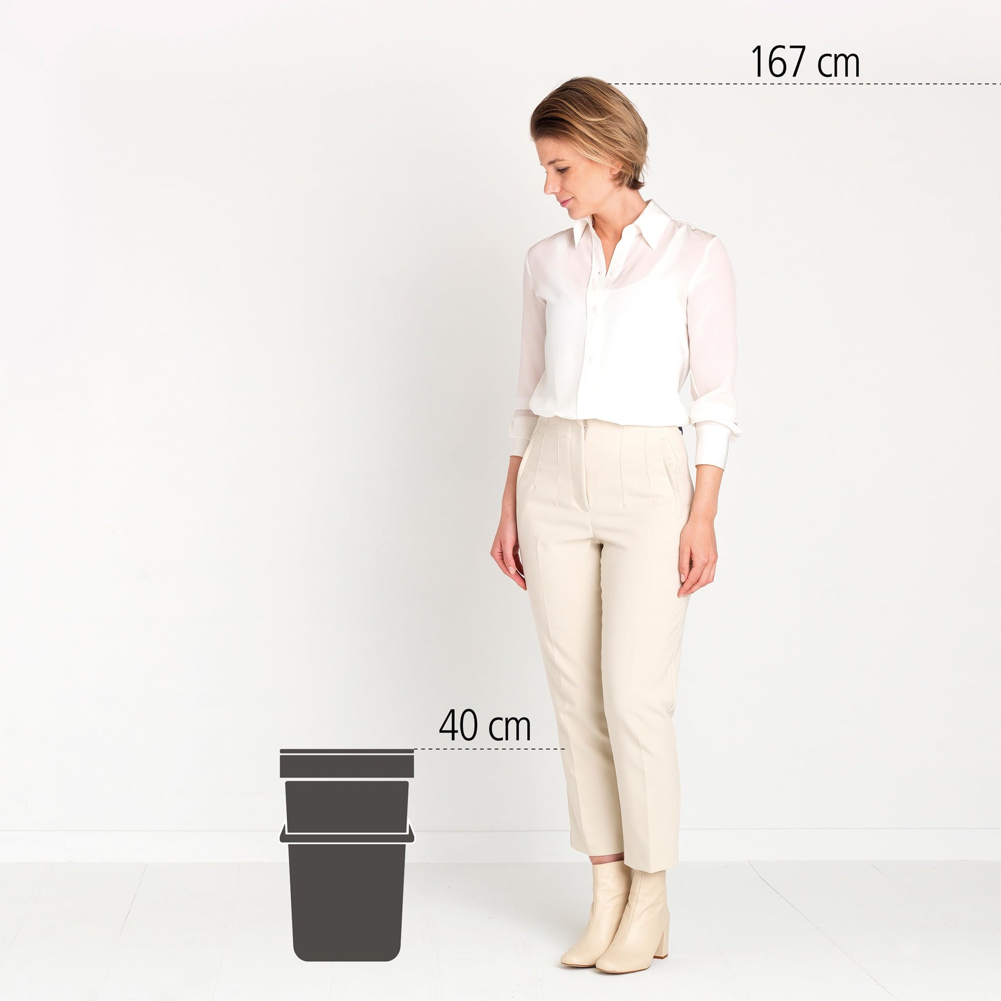 Sort & Go Kitchen Recycling Bin