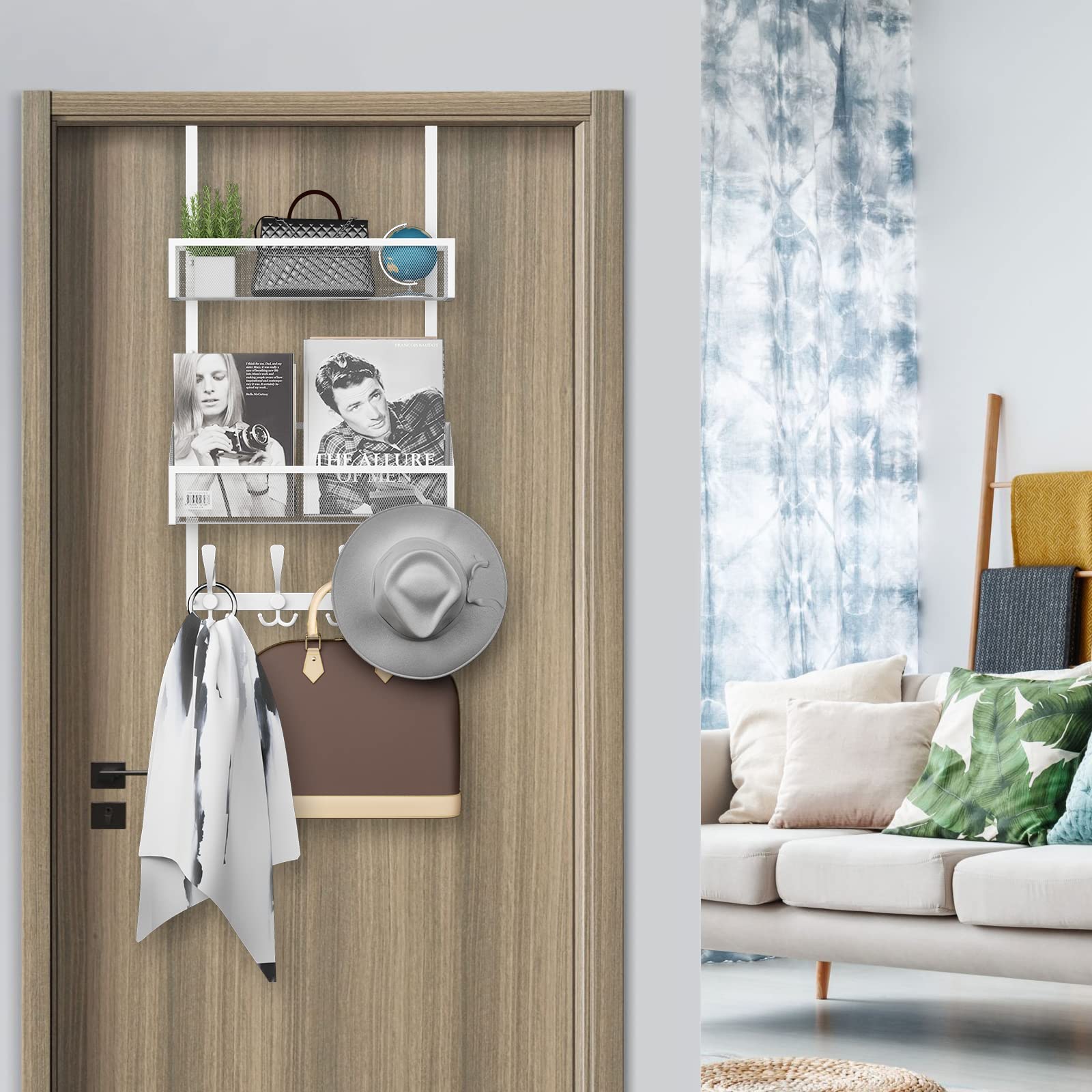 Over The Door Hooks Organizer
