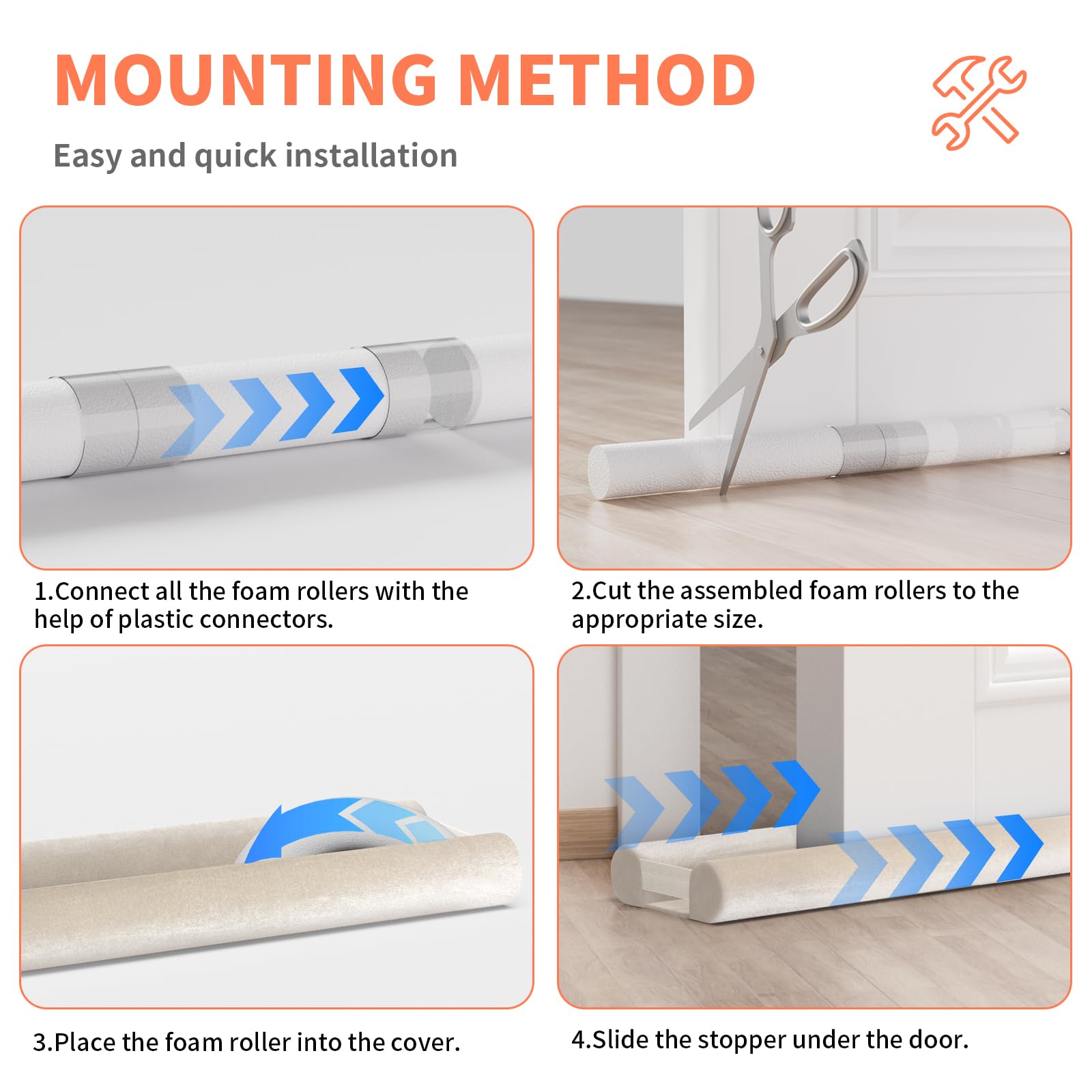 Under Door Draft Stopper