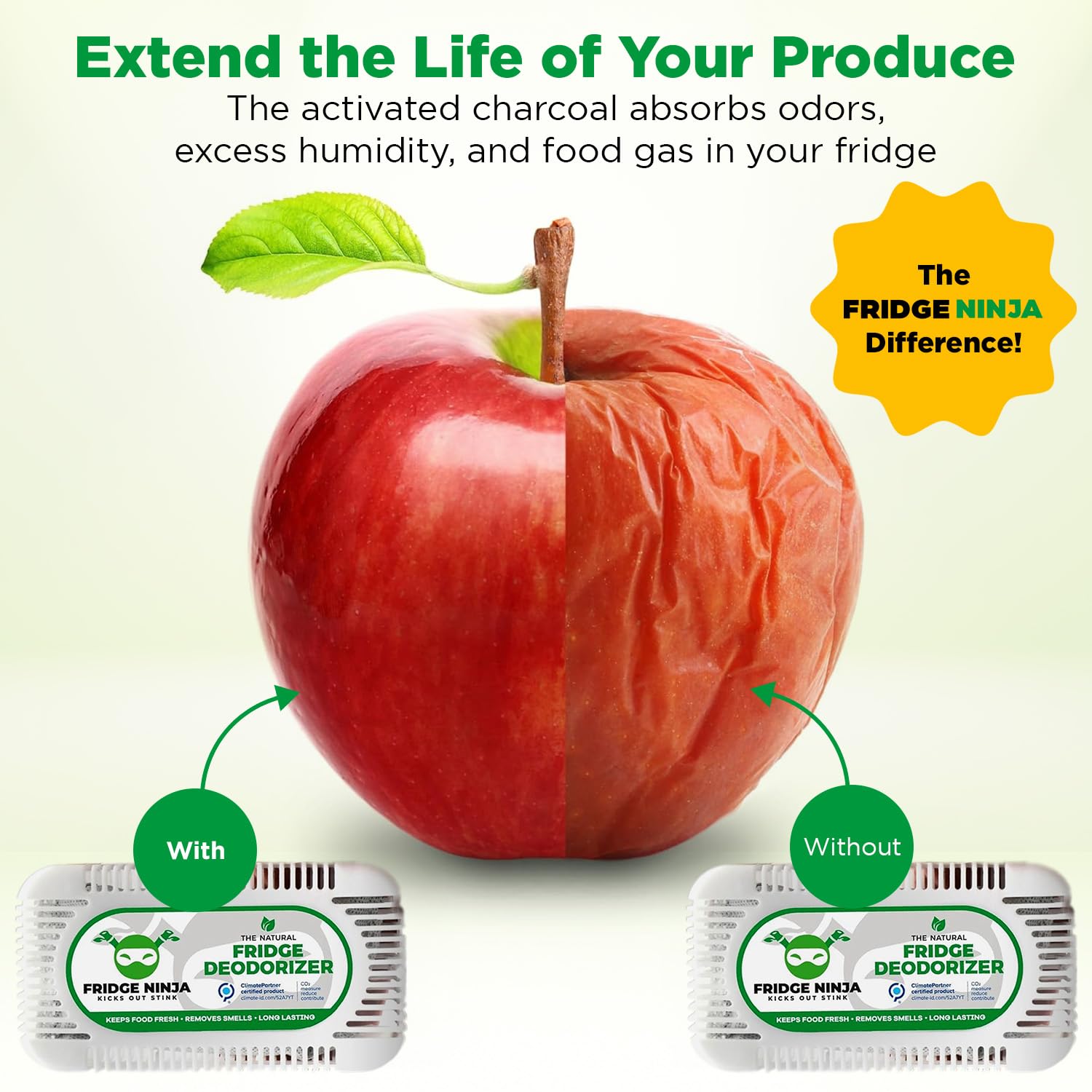 Fridge Ninja Fridge Deodorizer (2 Count)