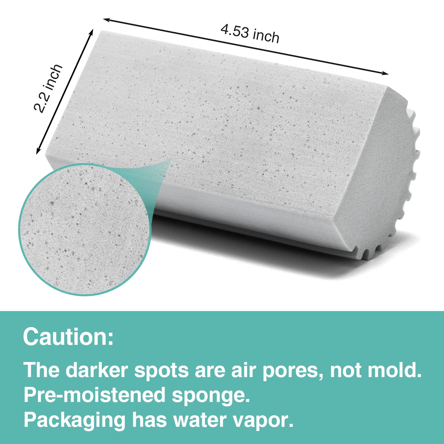 4 Pack Damp Dusting Sponge Duster (4 Count)