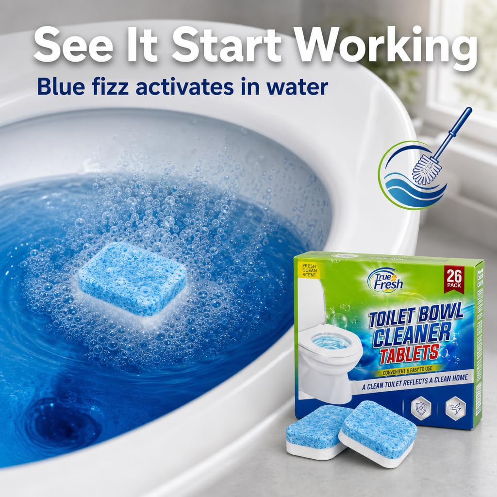Toilet Bowl Cleaner Tablets (26 Count)
