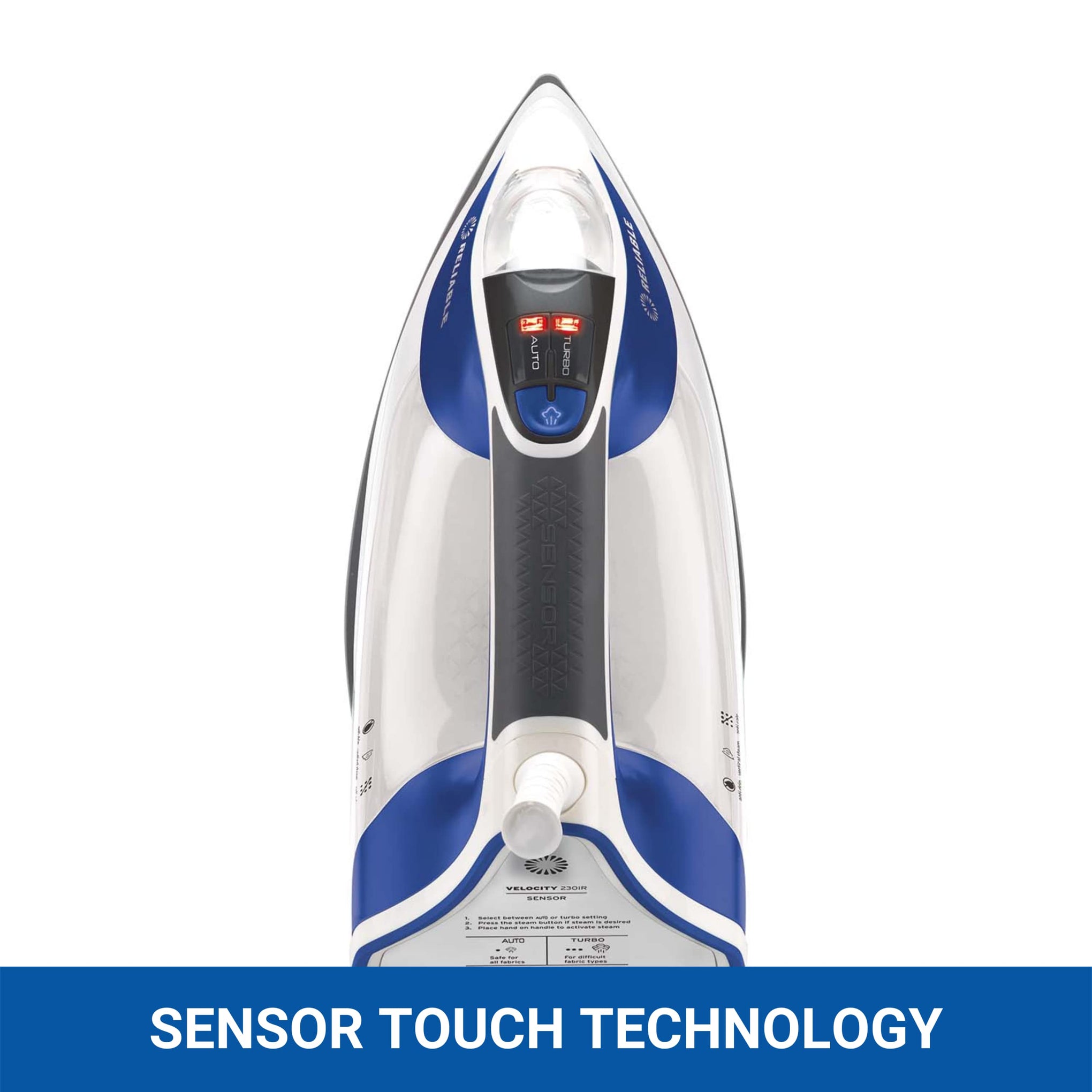Velocity Steam Iron for Clothes