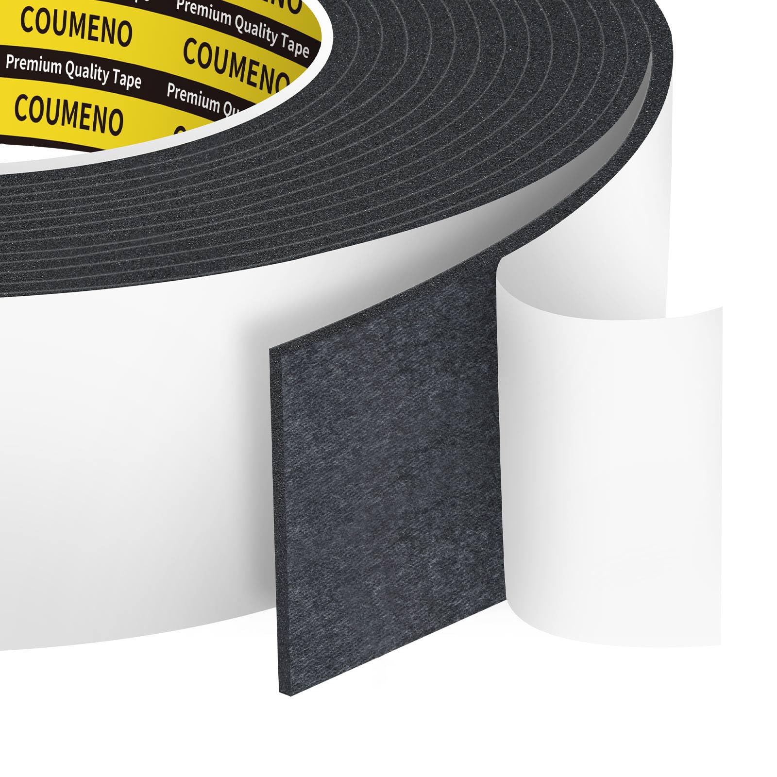 Black Foam Tape Weather Stripping Sealing Sponge