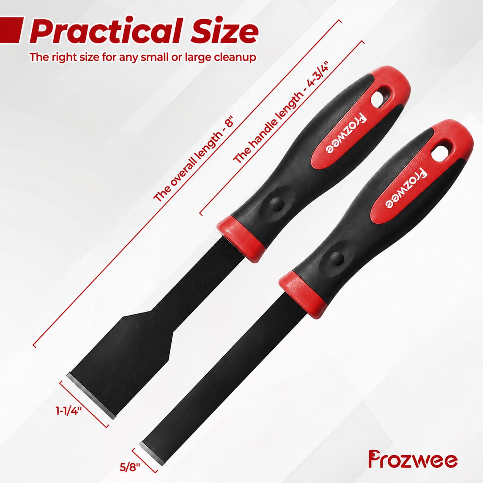 2PCS Carbide Scraper Set (2 Count)