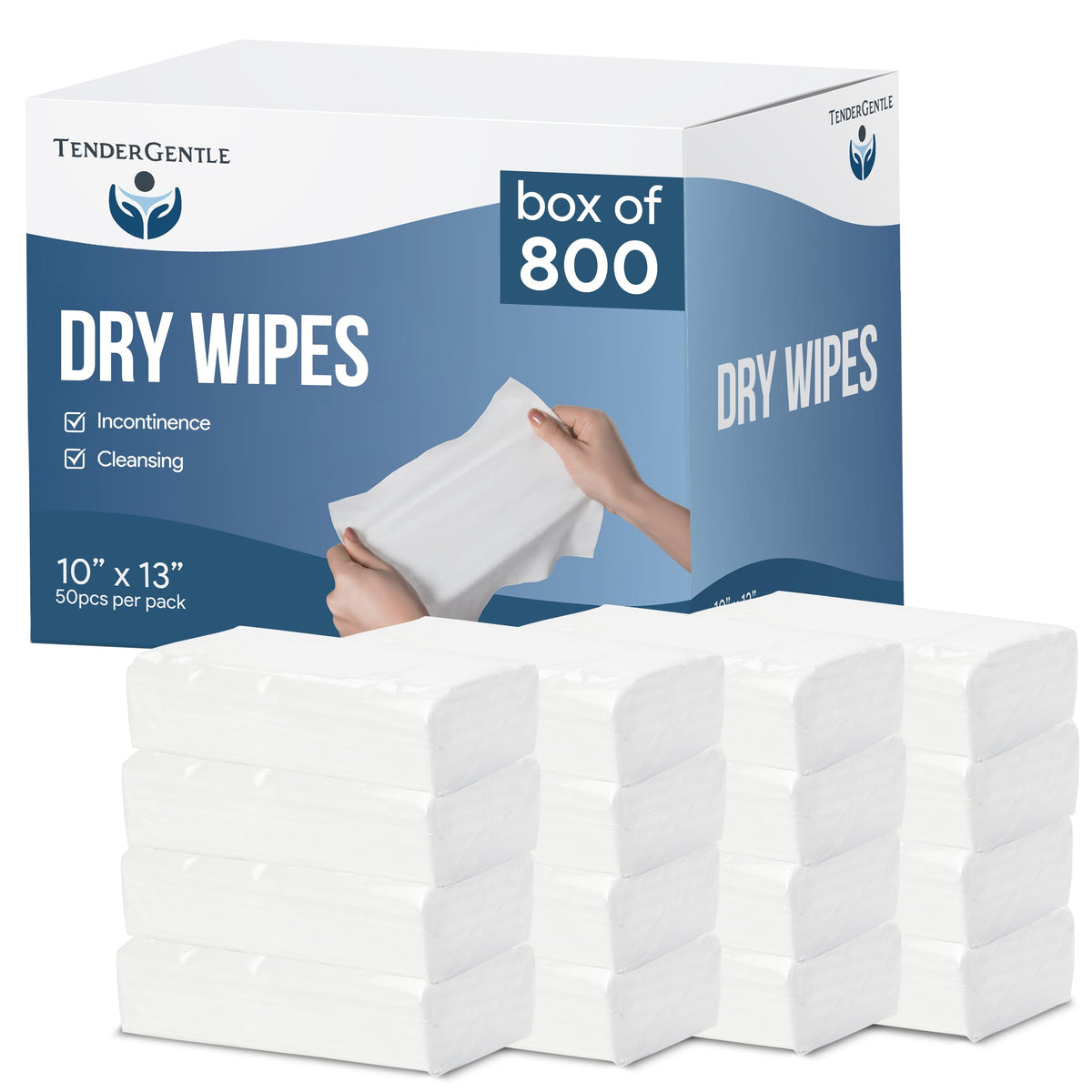 Dry Wipes for Adults (800 Count) - ModHome Supplies