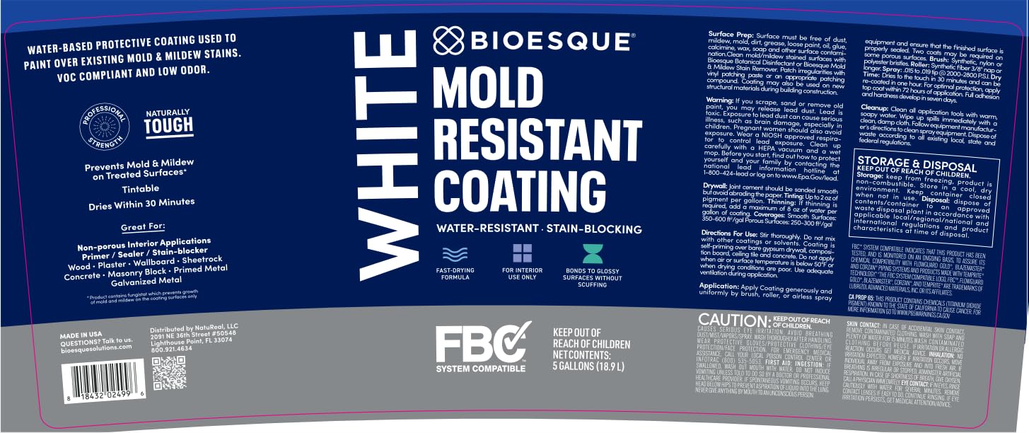Mold Resistant Coating (640 Fl Oz)