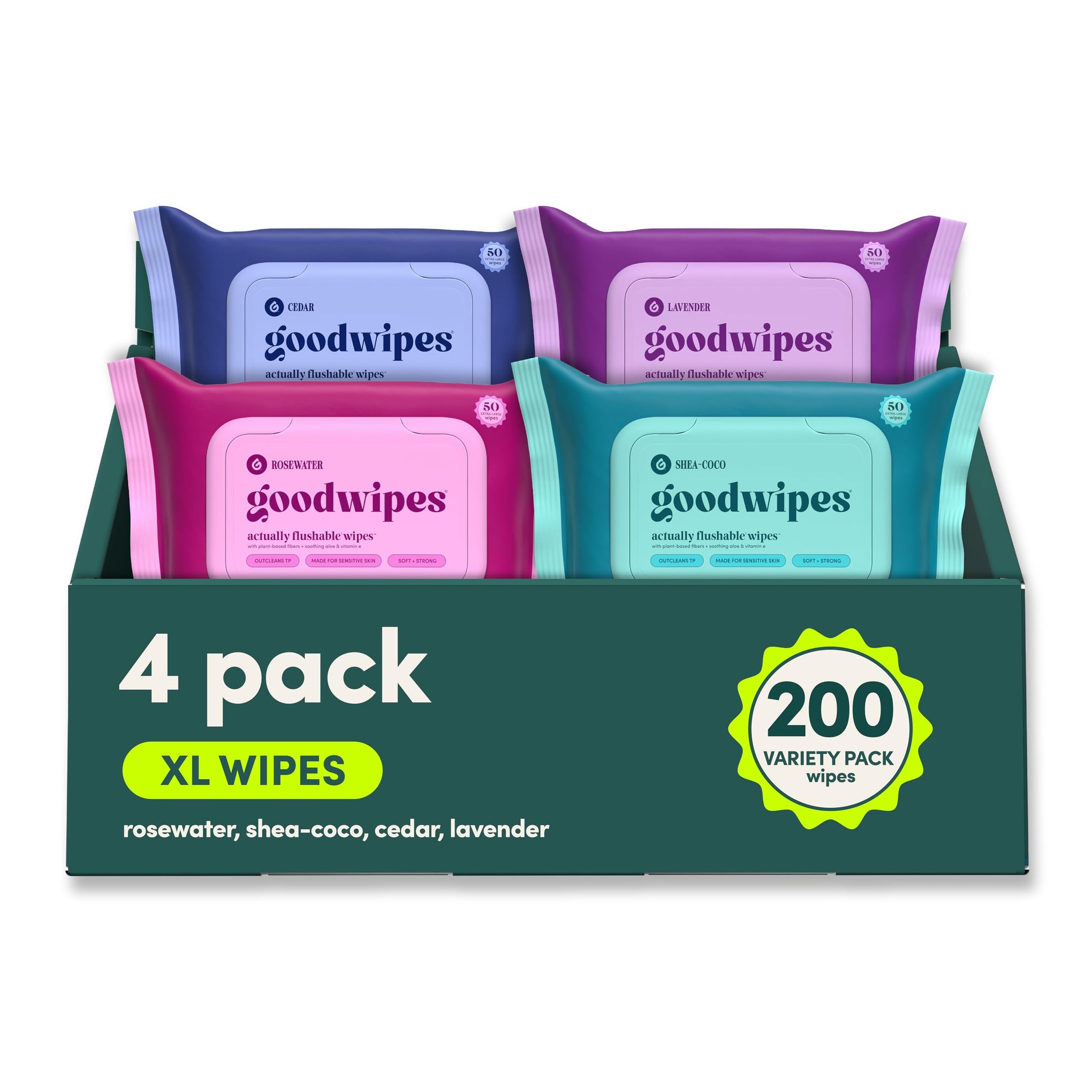 Flushable Wipes (200 Count)