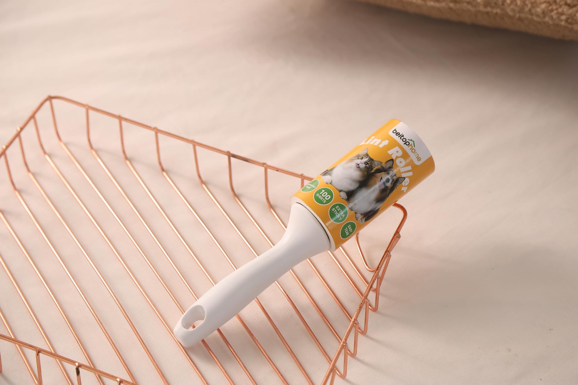Extra Sticky Lint Roller for Pet Hair (100 Count)