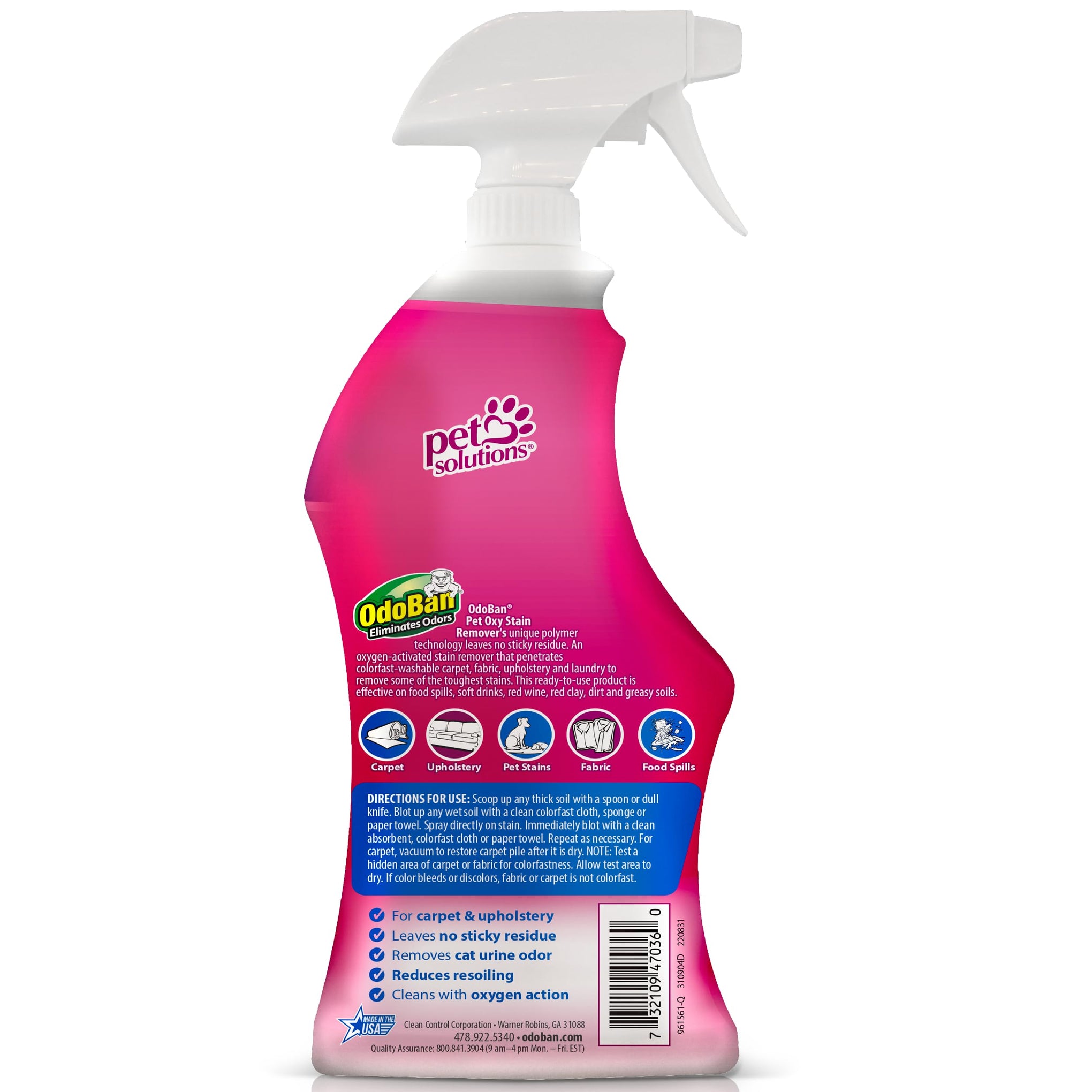 Pet Solutions No Rinse Neutral pH Floor Cleaner Concentrate (160 Fl Oz)