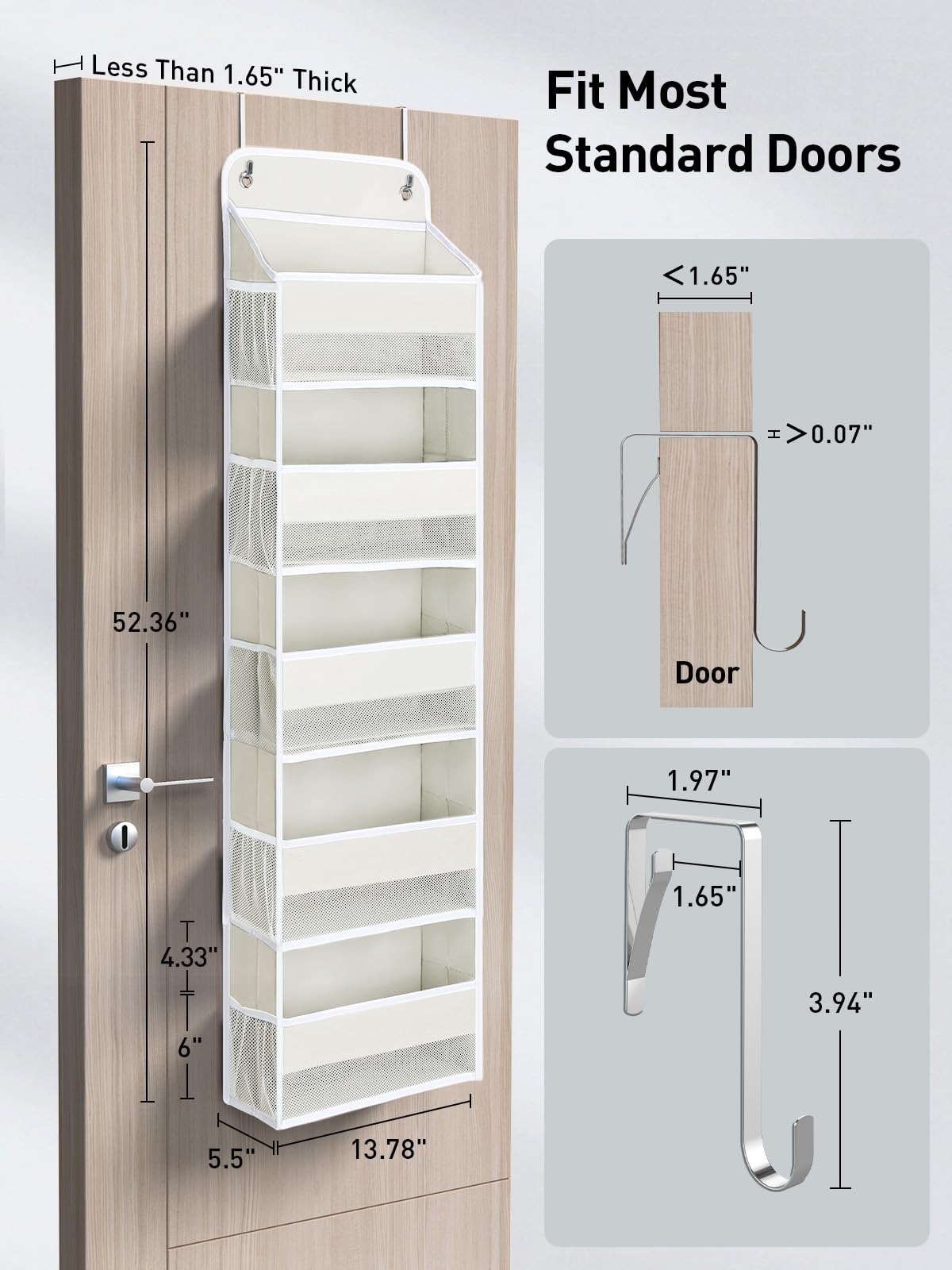 5 Tier Over the Door Organizer