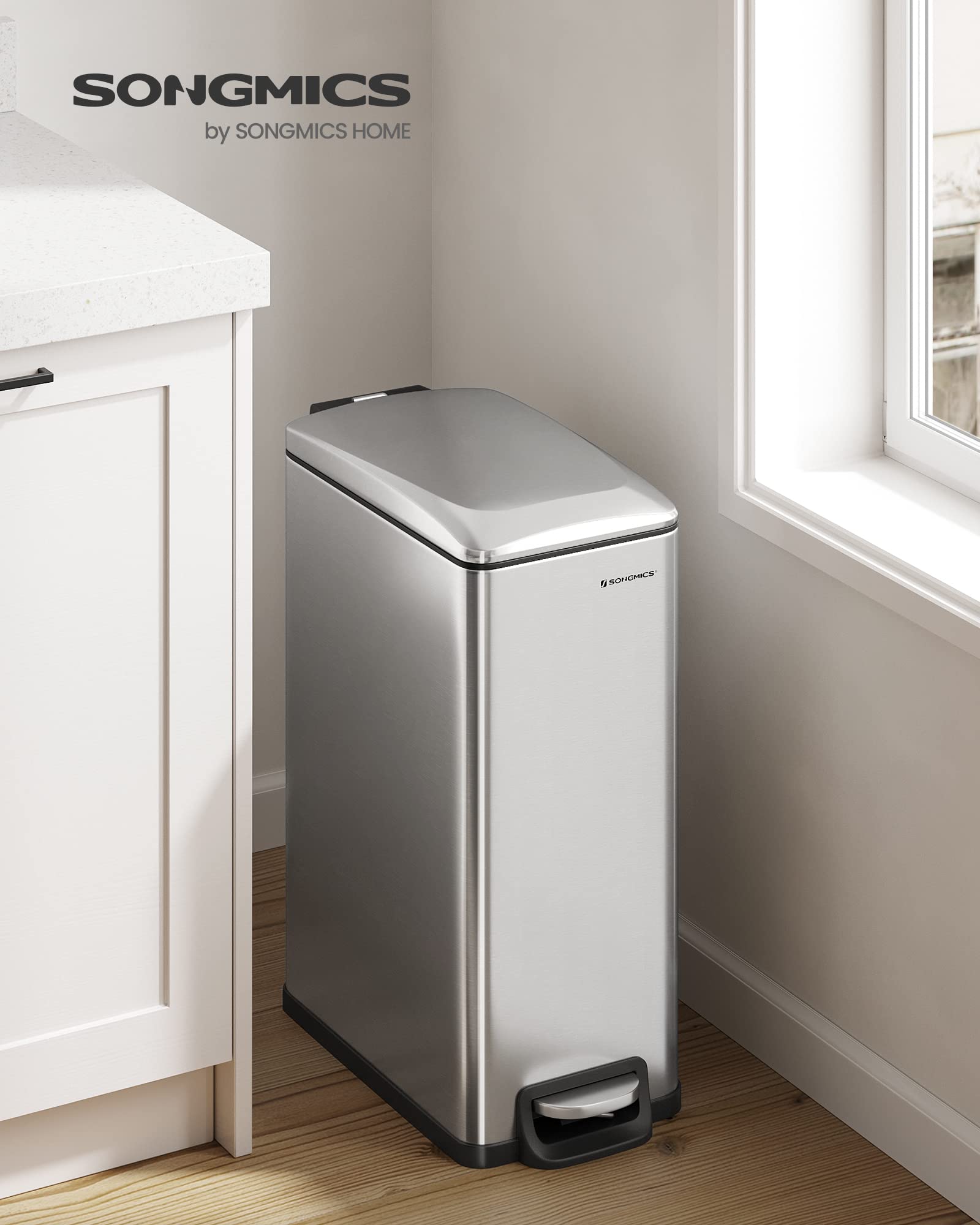 Slim Trash Can