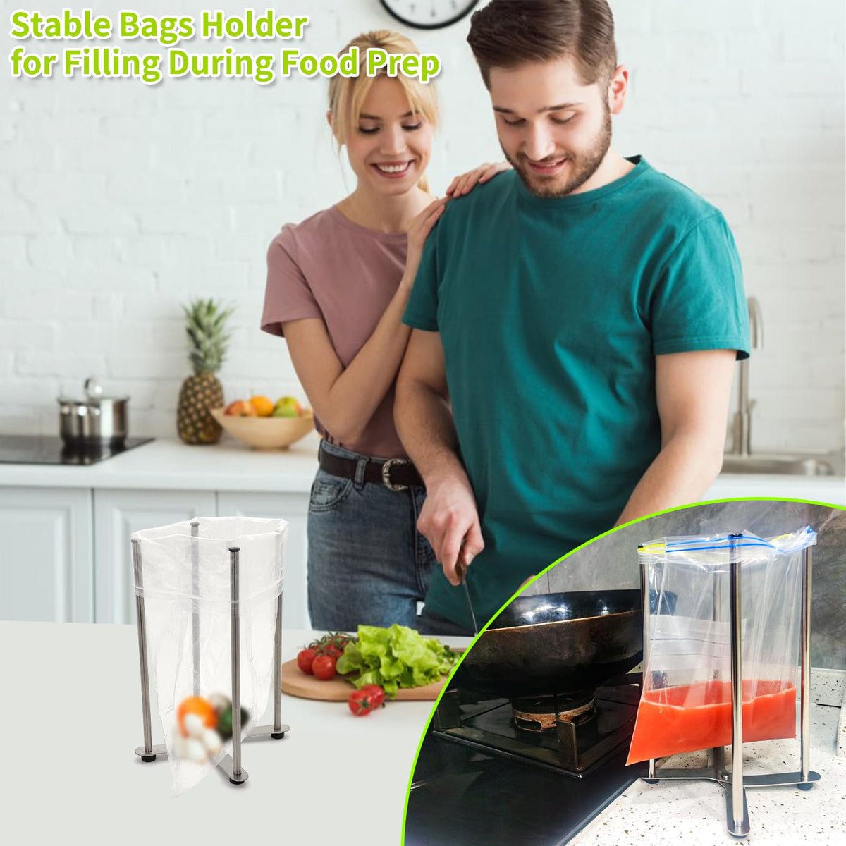Plastic Bag & Bottle Drying Rack