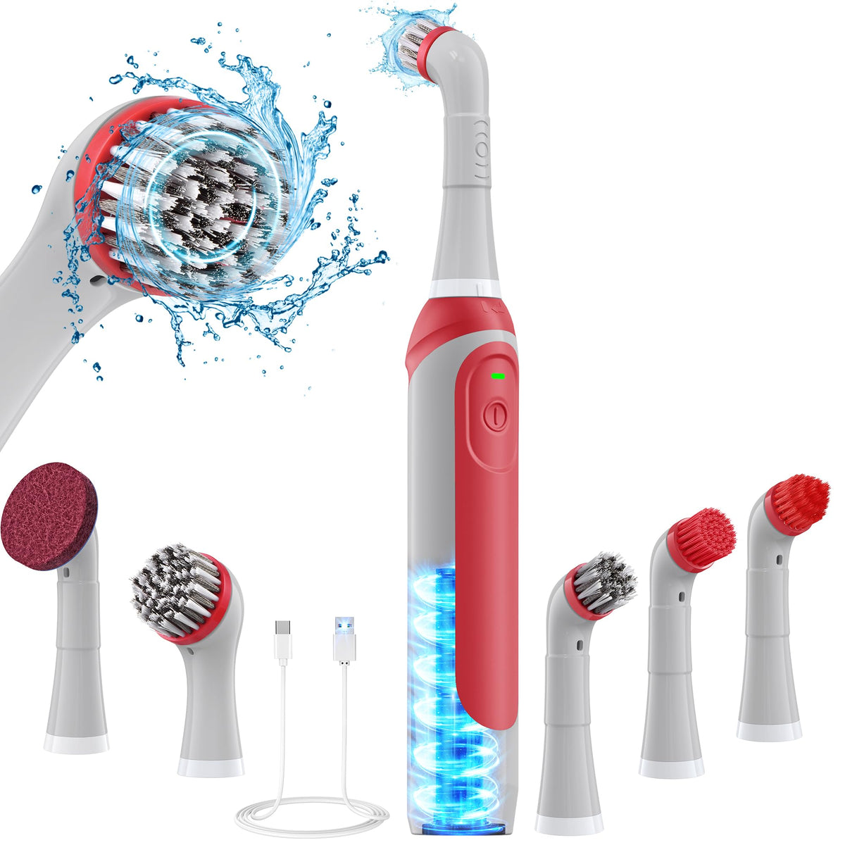 Cordless Spin Scrubber