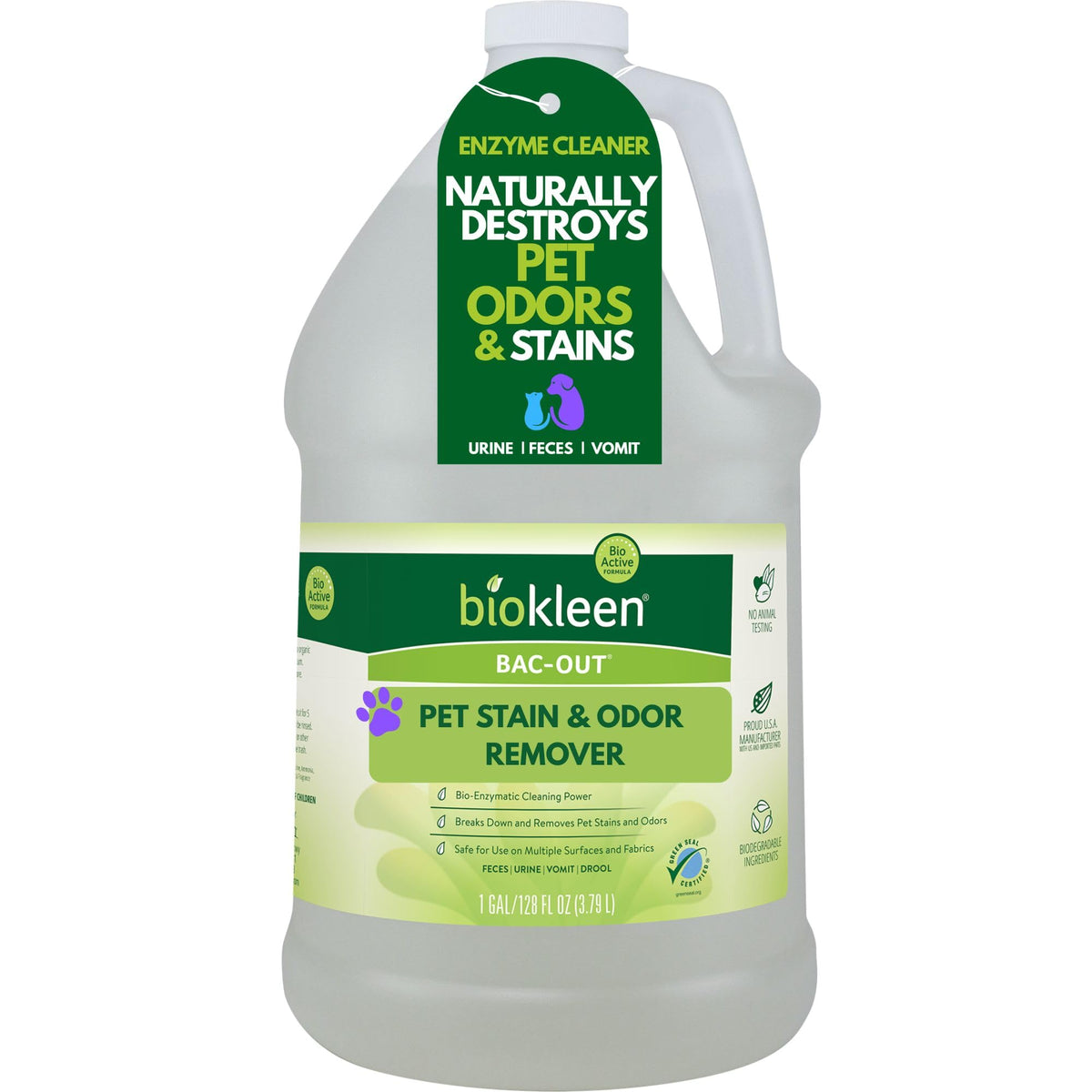 Bac Out Pet Stain Remover (128 Fl Oz)
