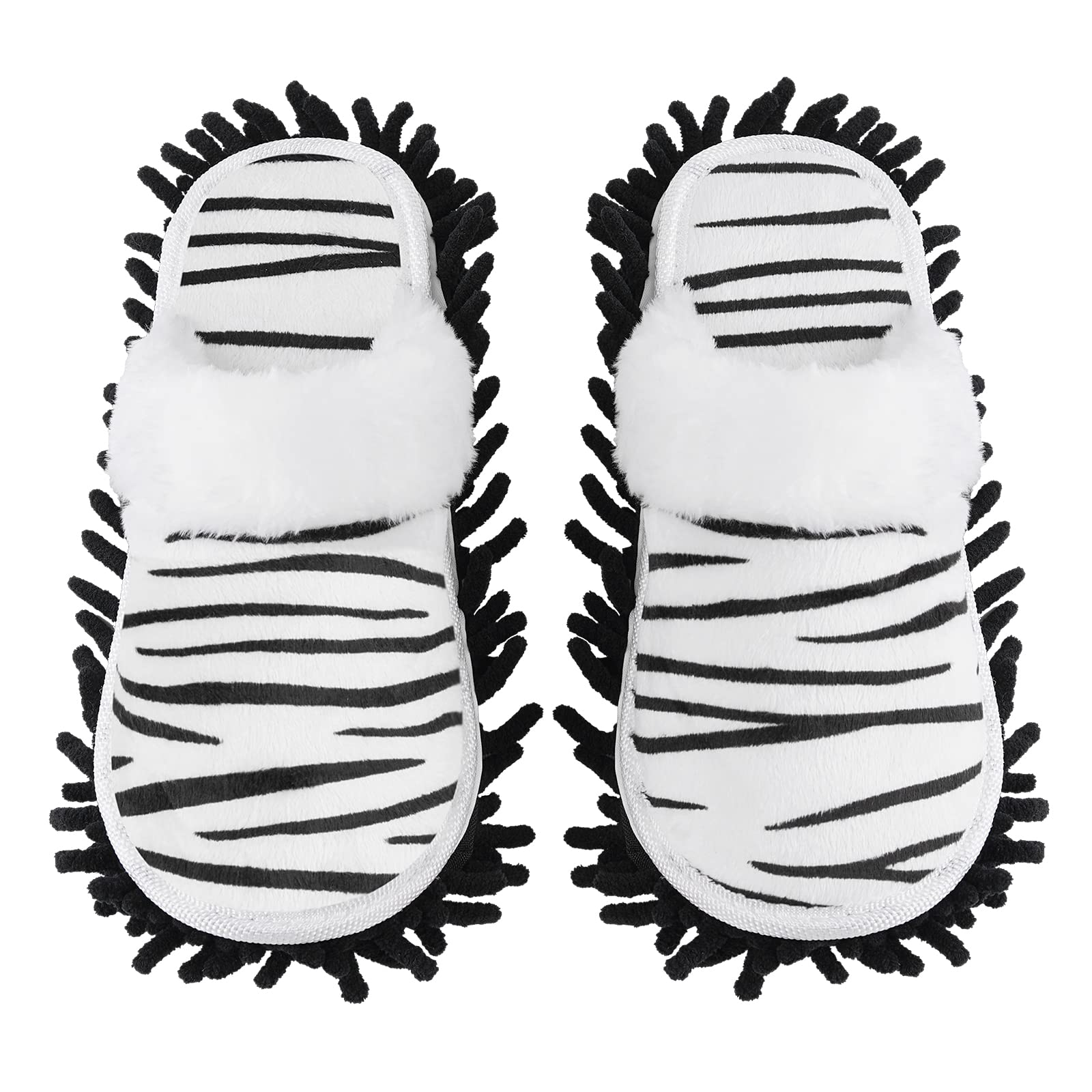 Detachable Microfiber Mop Slippers Floor Dust Cleaning for House