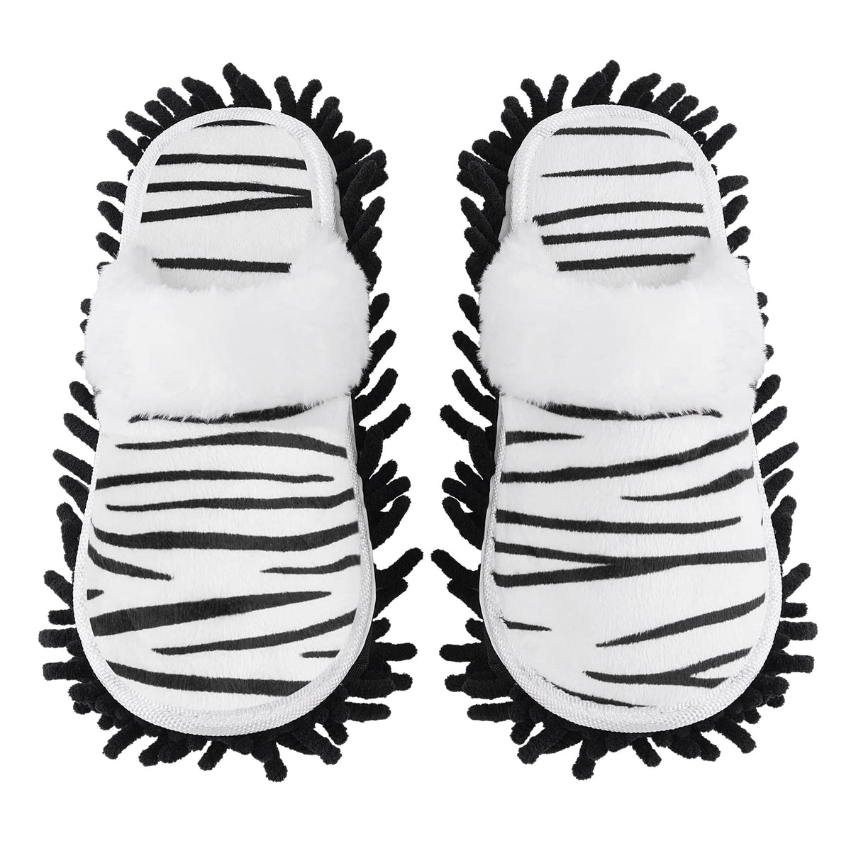 Detachable Microfiber Mop Slippers Floor Dust Cleaning for House