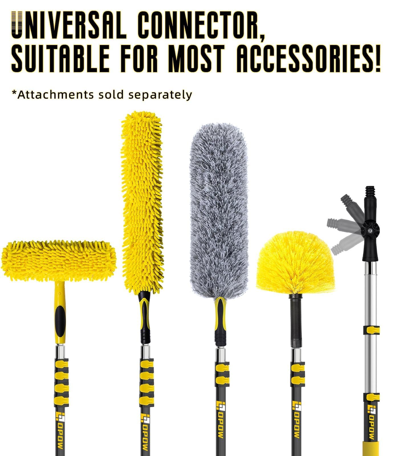 Wall Mounted Mop and Broom Holder Storage Organizer with Good Grip