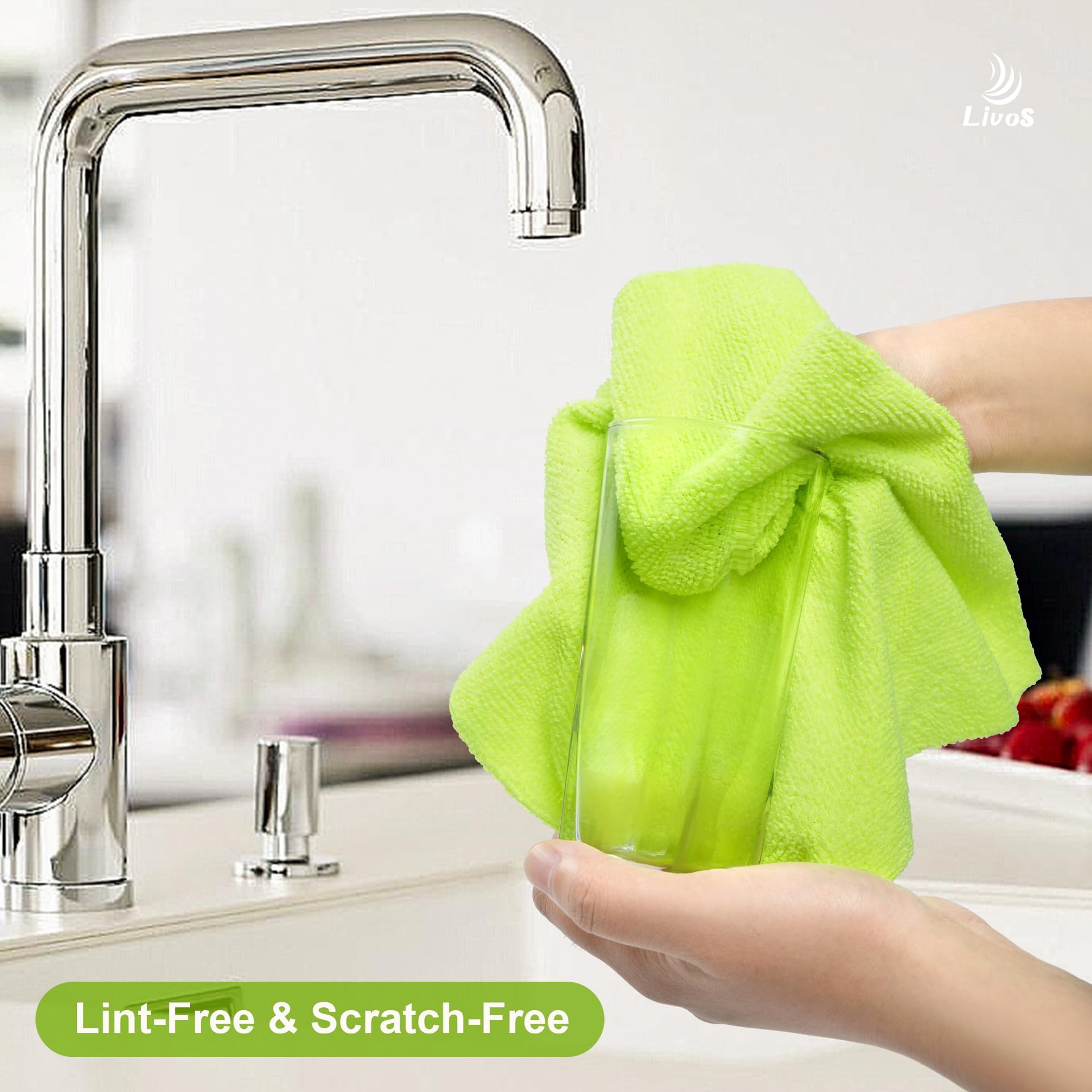 Microfiber Cleaning Cloth Roll (80 Count)