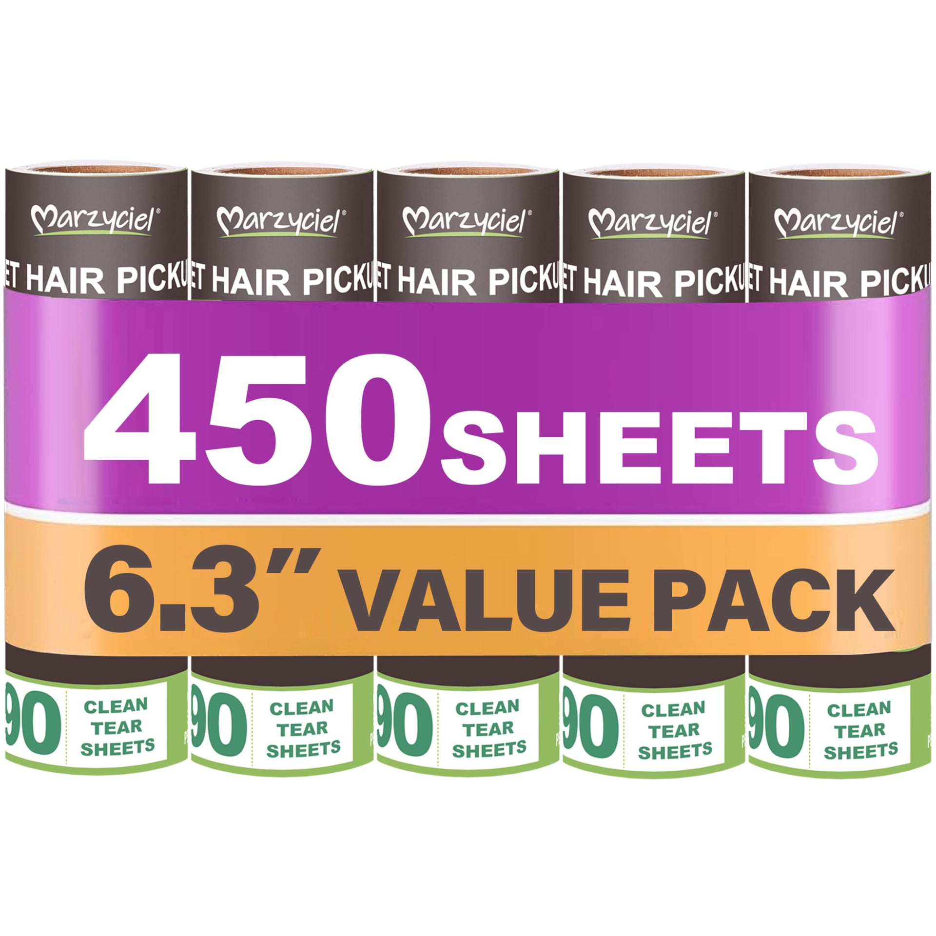 Extra Sticky Large Surface Lint Roller (450 Sheets Count)
