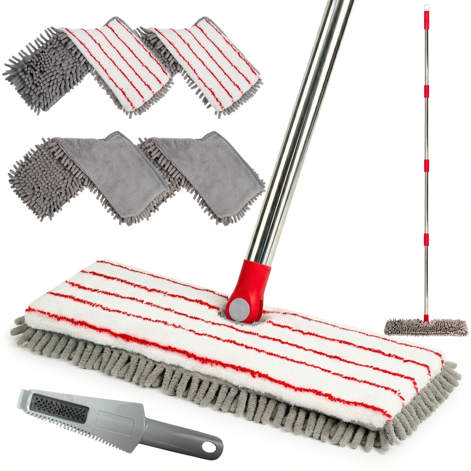 Microfiber Dust Mop for Hardwood Floor Cleaning