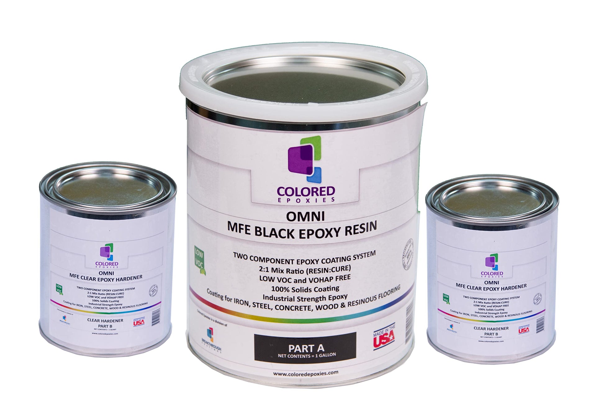 Black Epoxy Resin for Bar Tops (1920 Fl Oz)