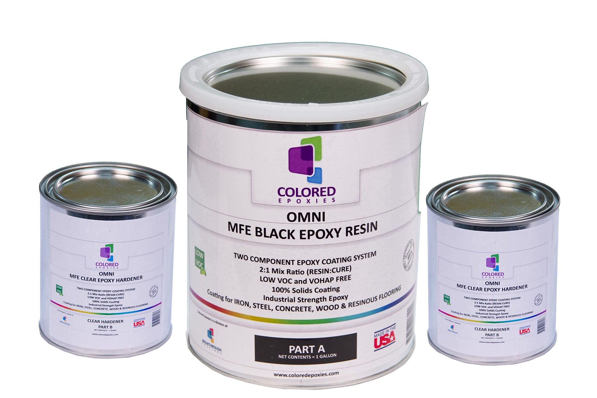 Black Epoxy Resin for Bar Tops (1920 Fl Oz)