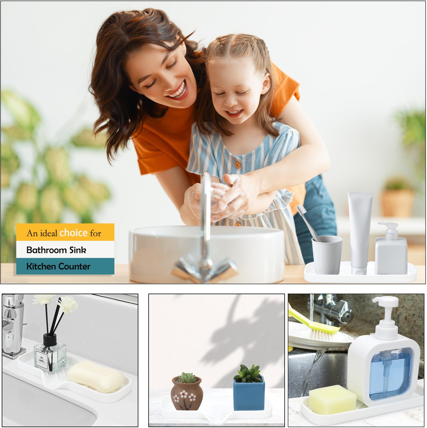 Silicone Bathroom Soap Dishes (3.52 Ounce)
